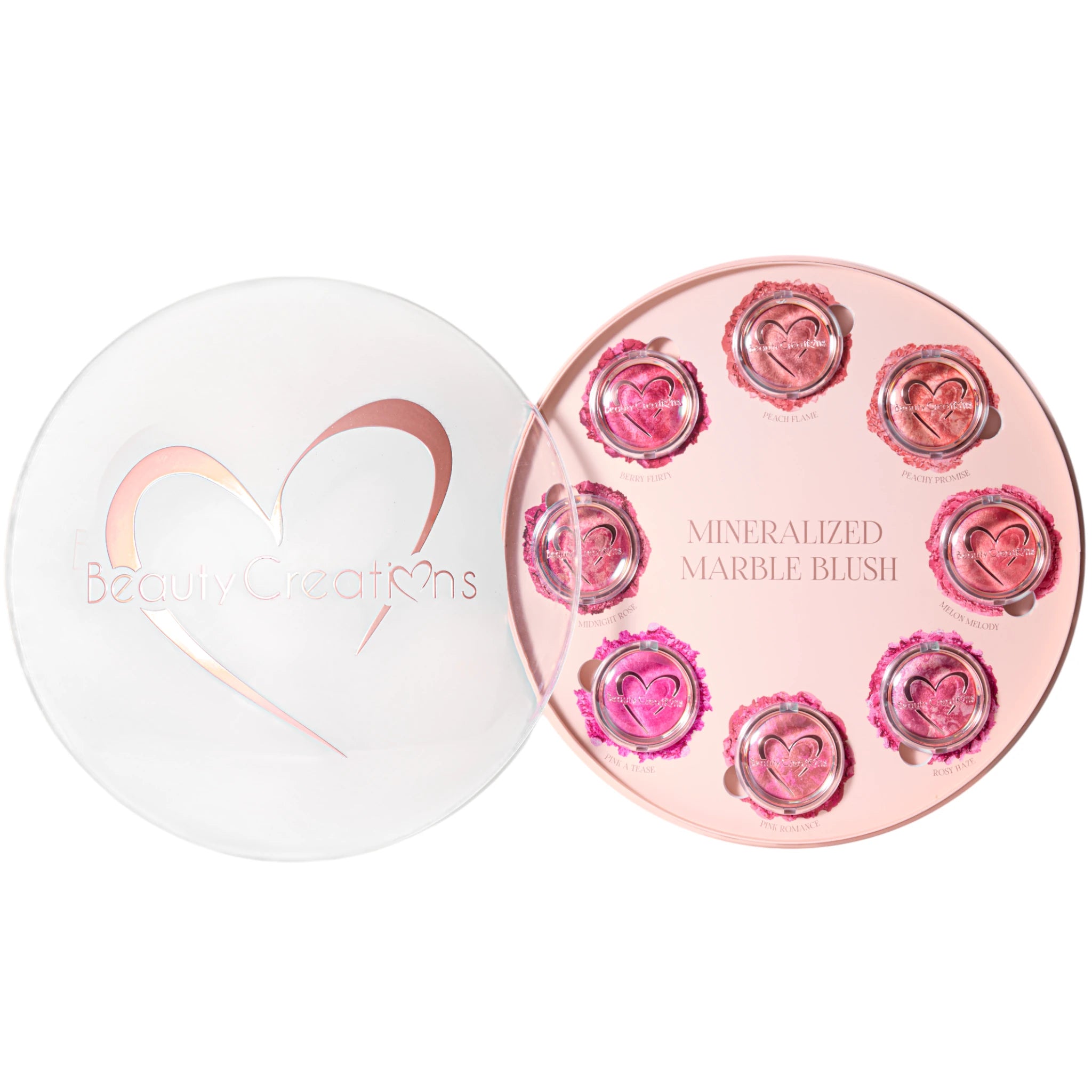 (1) Beauty Creations Mineralized Marble Blush Pr Collection