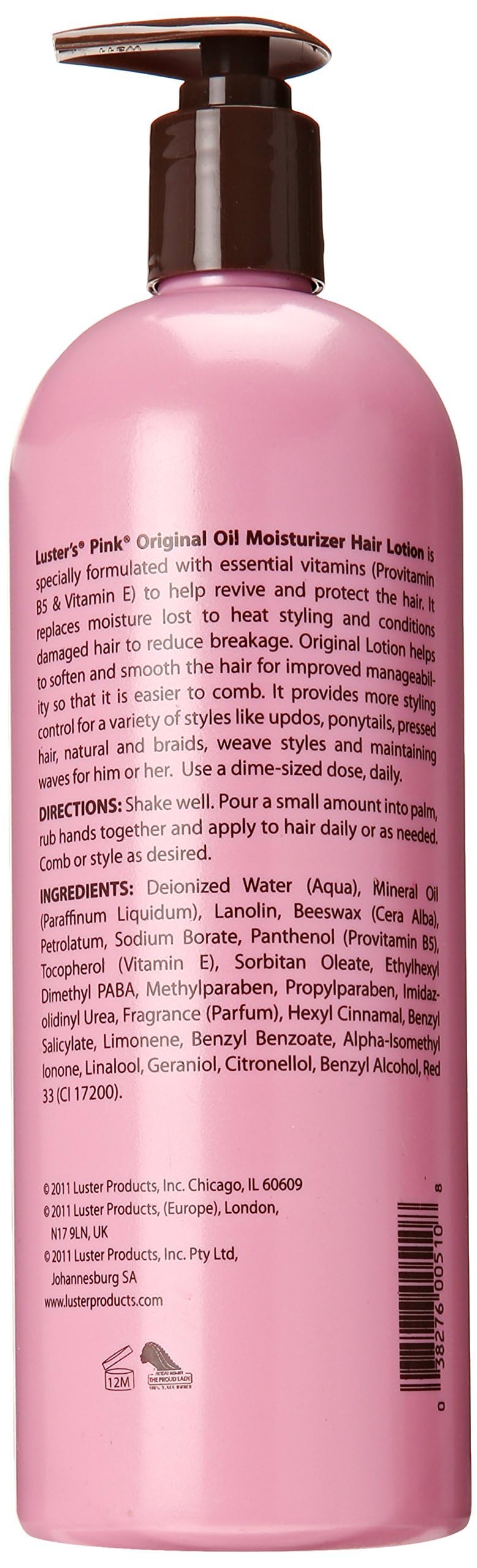 Luster's Pink Oil Moisturizer Hair Lotion 32 oz