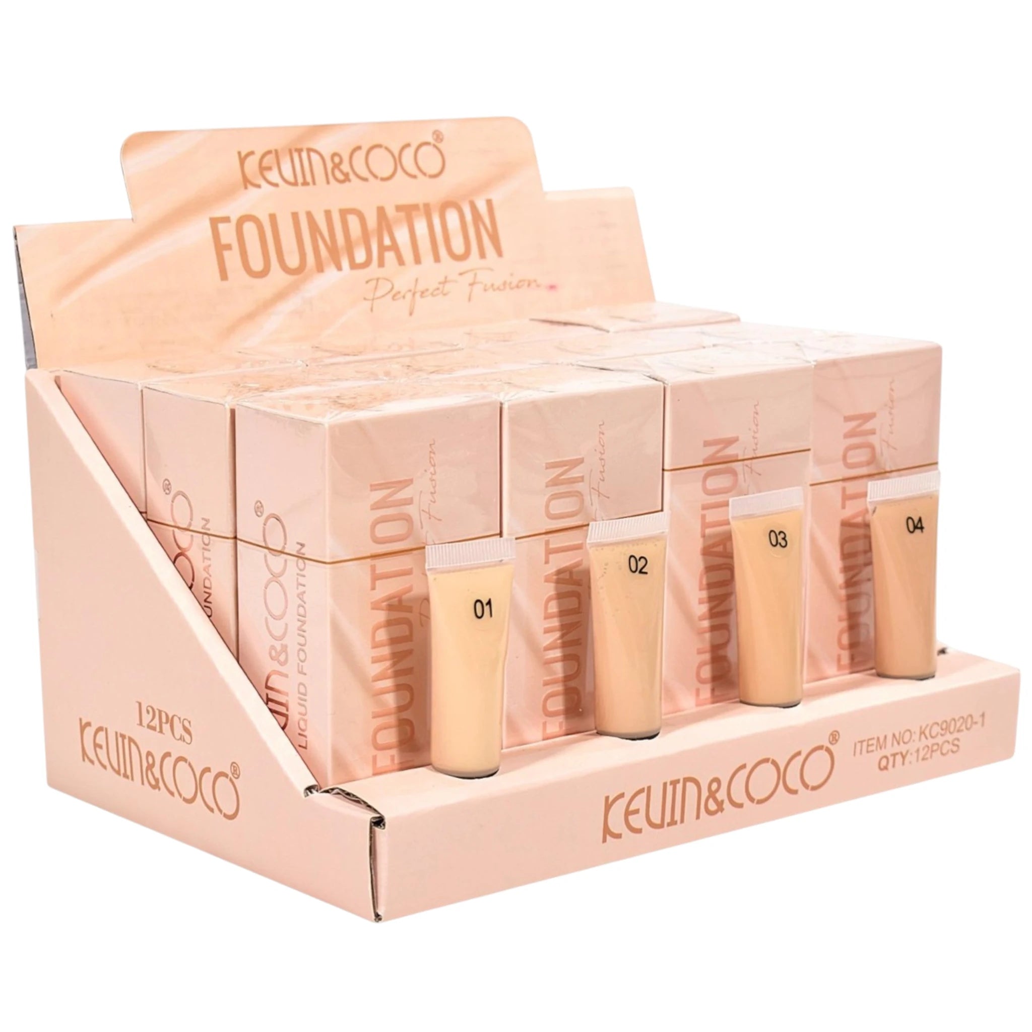 (12-pack) Kevin & Coco Perfect Fusion Foundation