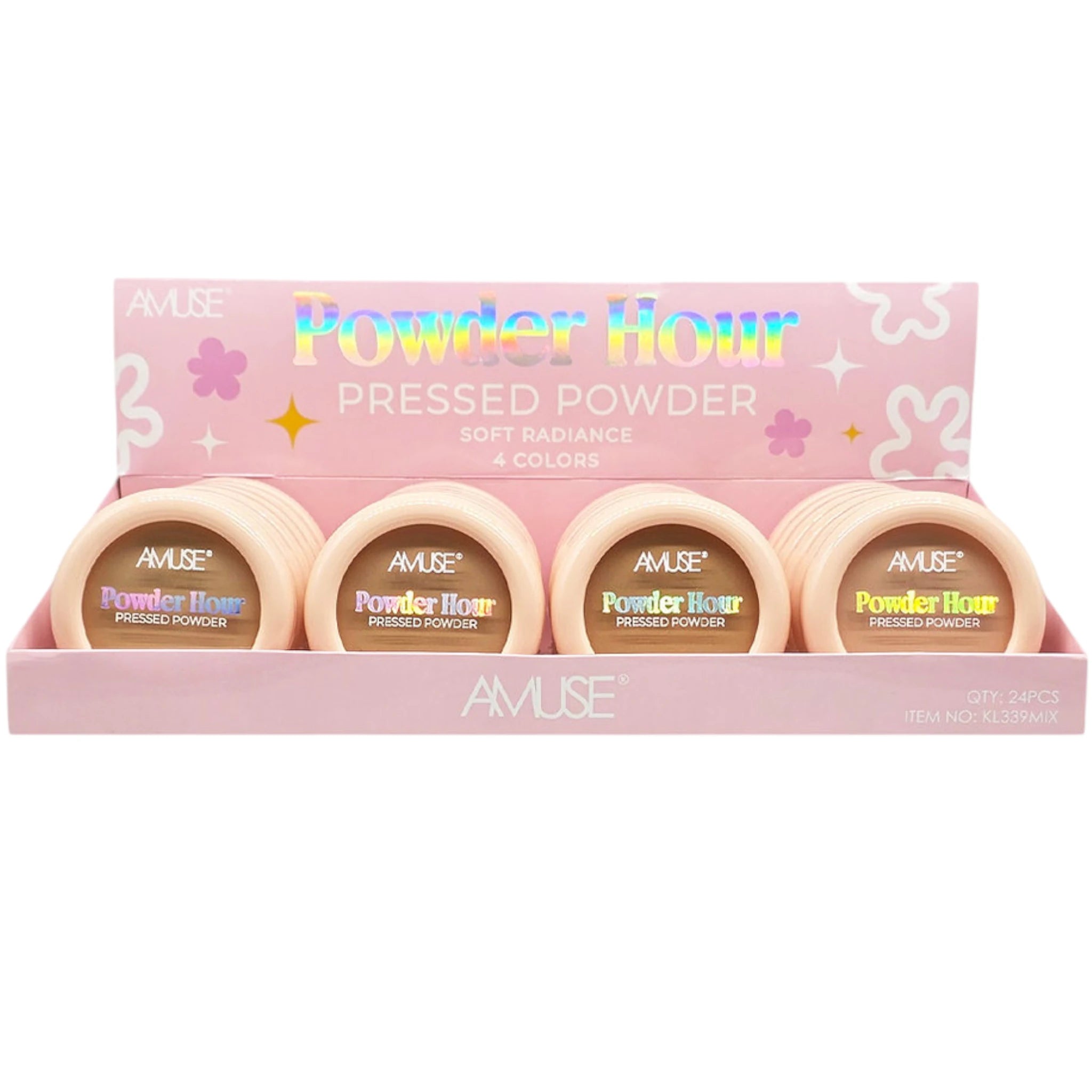 (24-pack) Amuse Powder Hour Pressed Powder