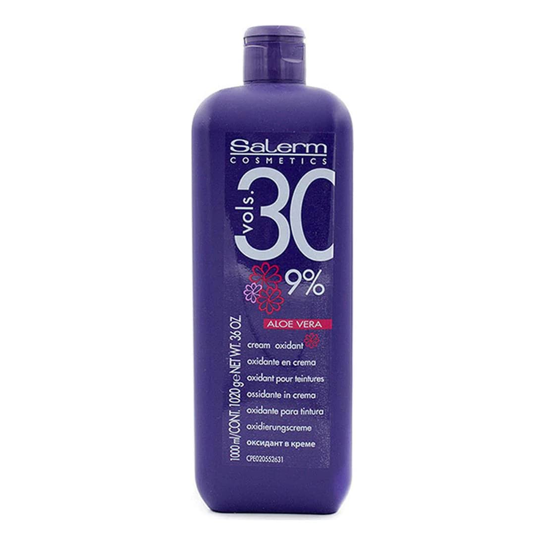 Salerm Cream Oxidant Volume 30 With Aloe Vera for Unisex Unisex 36 oz