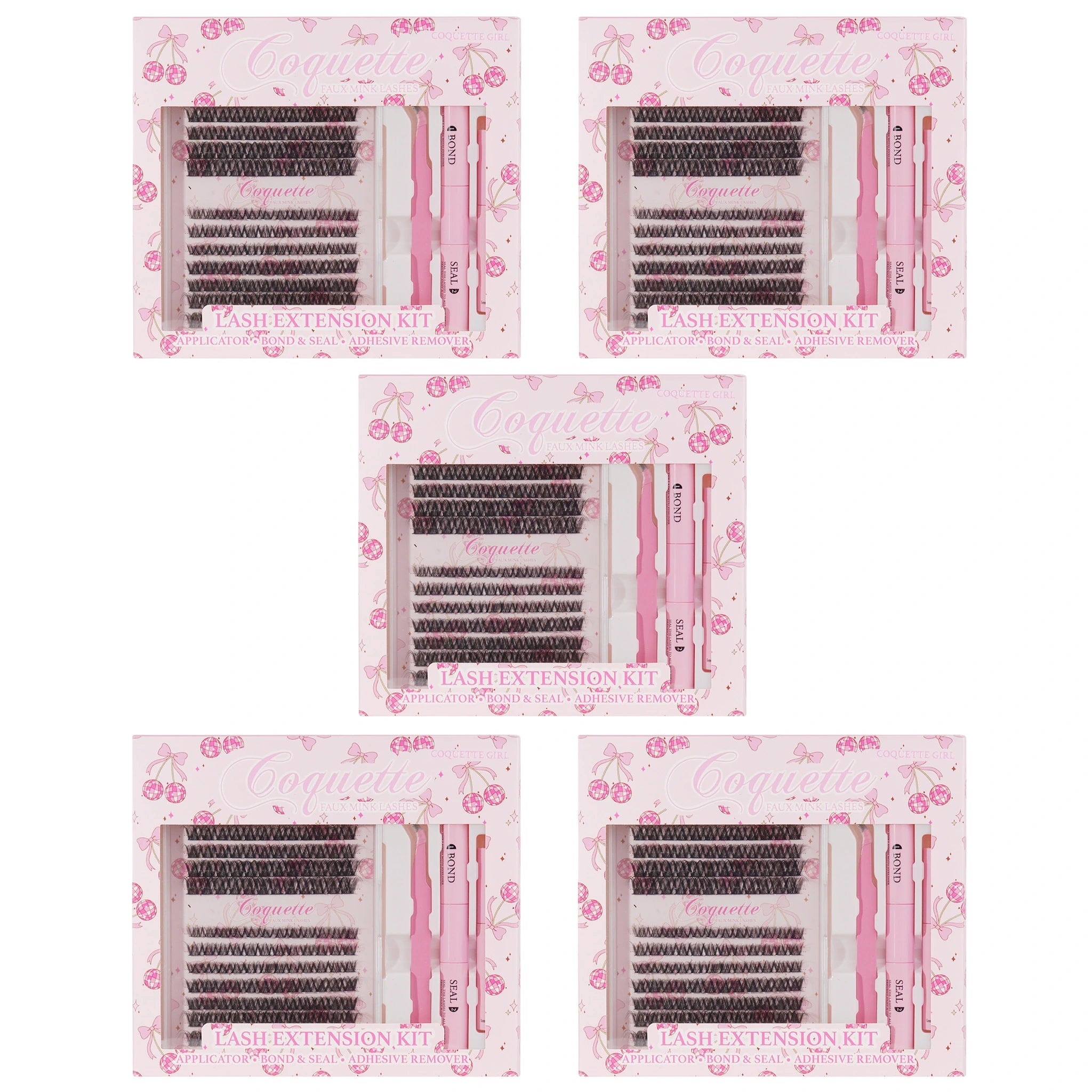 (5-pack) Coquette Lash Extension Kit (Set)