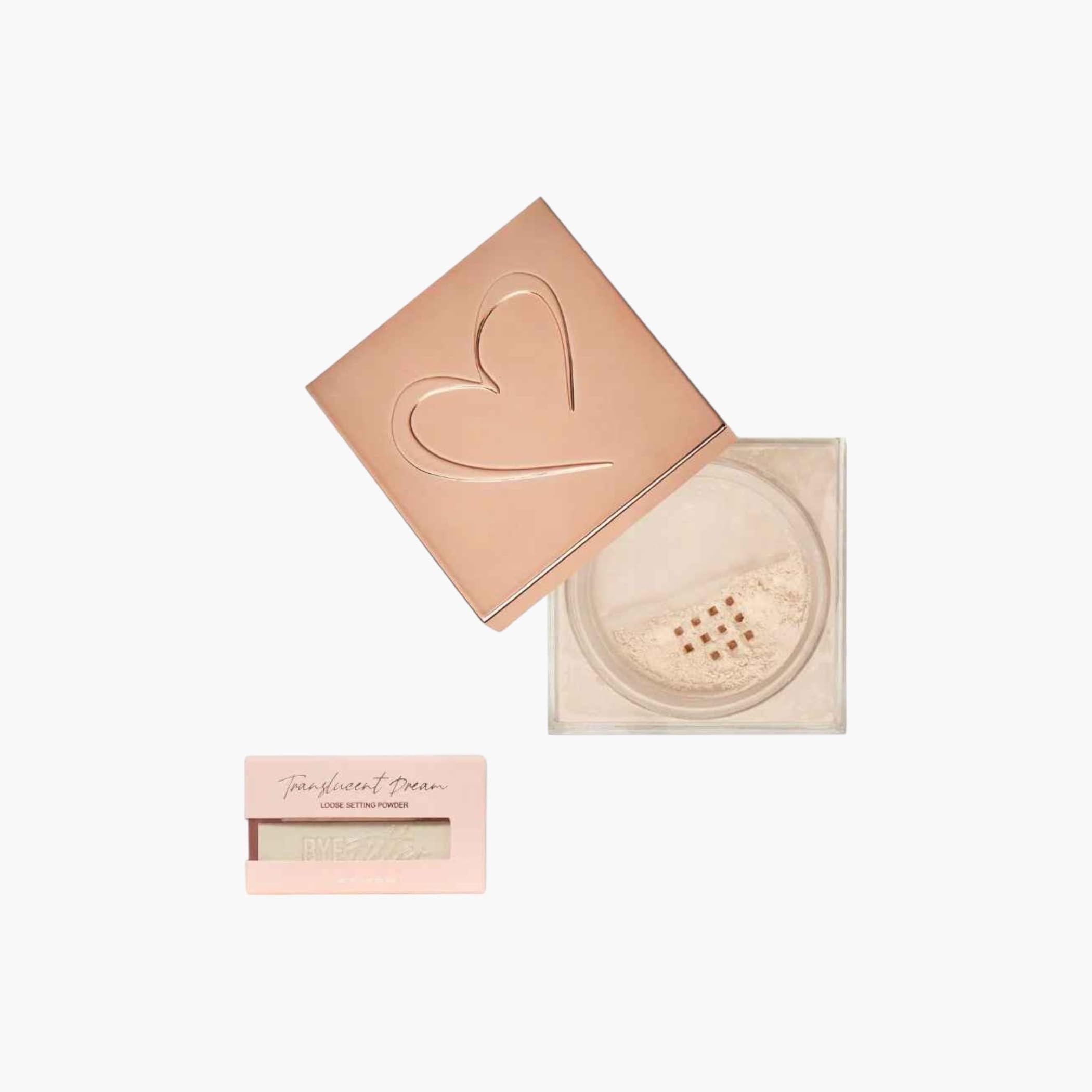 (12-pack) DEALPLUSDEAL Beauty Creations Loose Setting Powder Minimizes Pores and Fine Lines Matte Finish Natural Face Makeup Butternut Babe (Set)