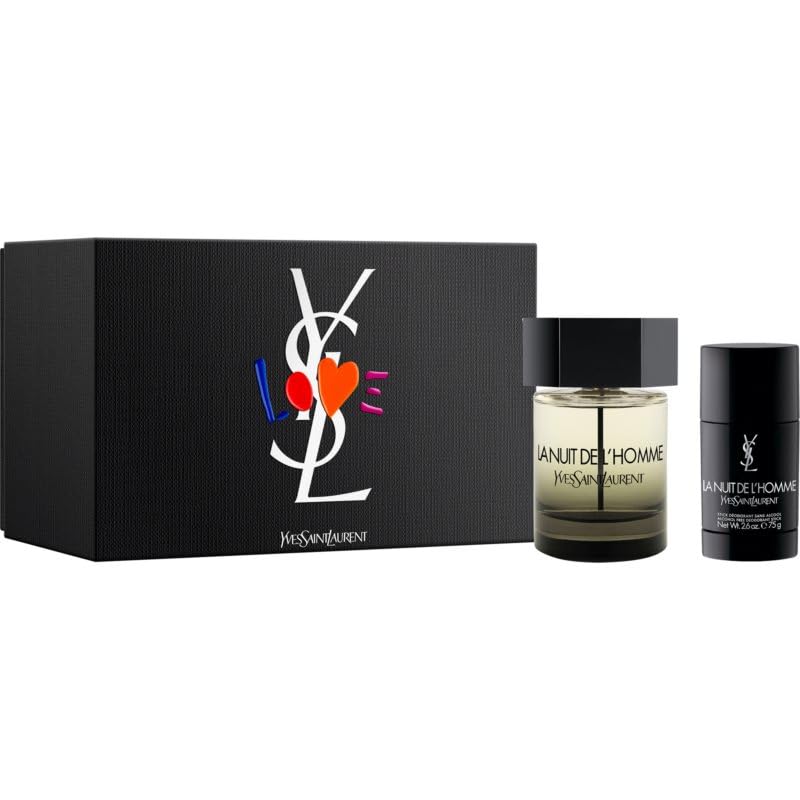 [Set] Ysl Nuit Homme Love 3.4 M + 2.5 Deo Stick France 1pcs Bybox For Men EDT