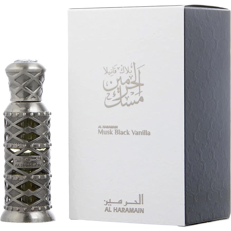 AL HARAMAIN MUSK BLACK VANILA(U)CONCENTRATED PERFUME OIL 12ML