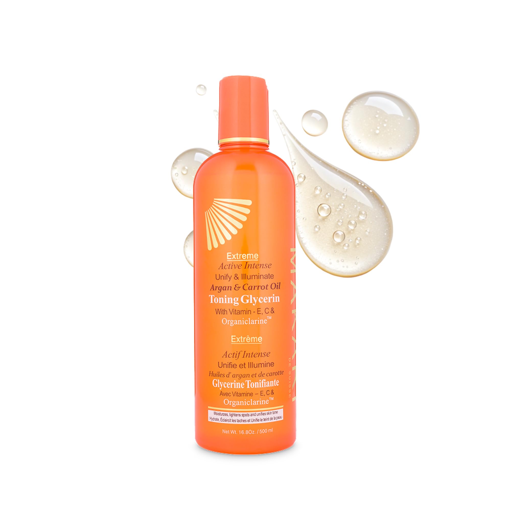 Makari Extreme Active Intense Argan Carrot Oil Tone Boosting Body Glycerin |