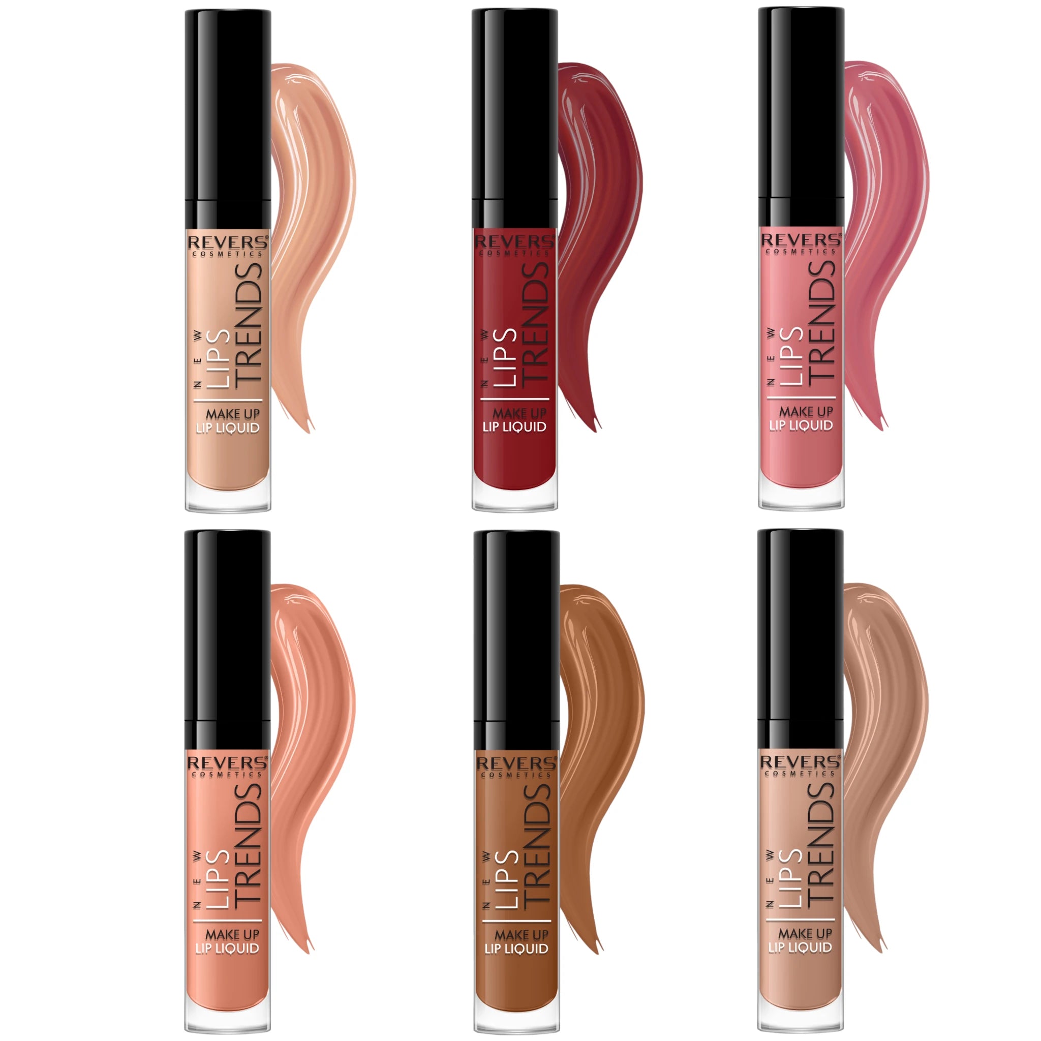 (24-pack) Revers Cosmetics New Lips Trends Liquid Lpstick (Set)