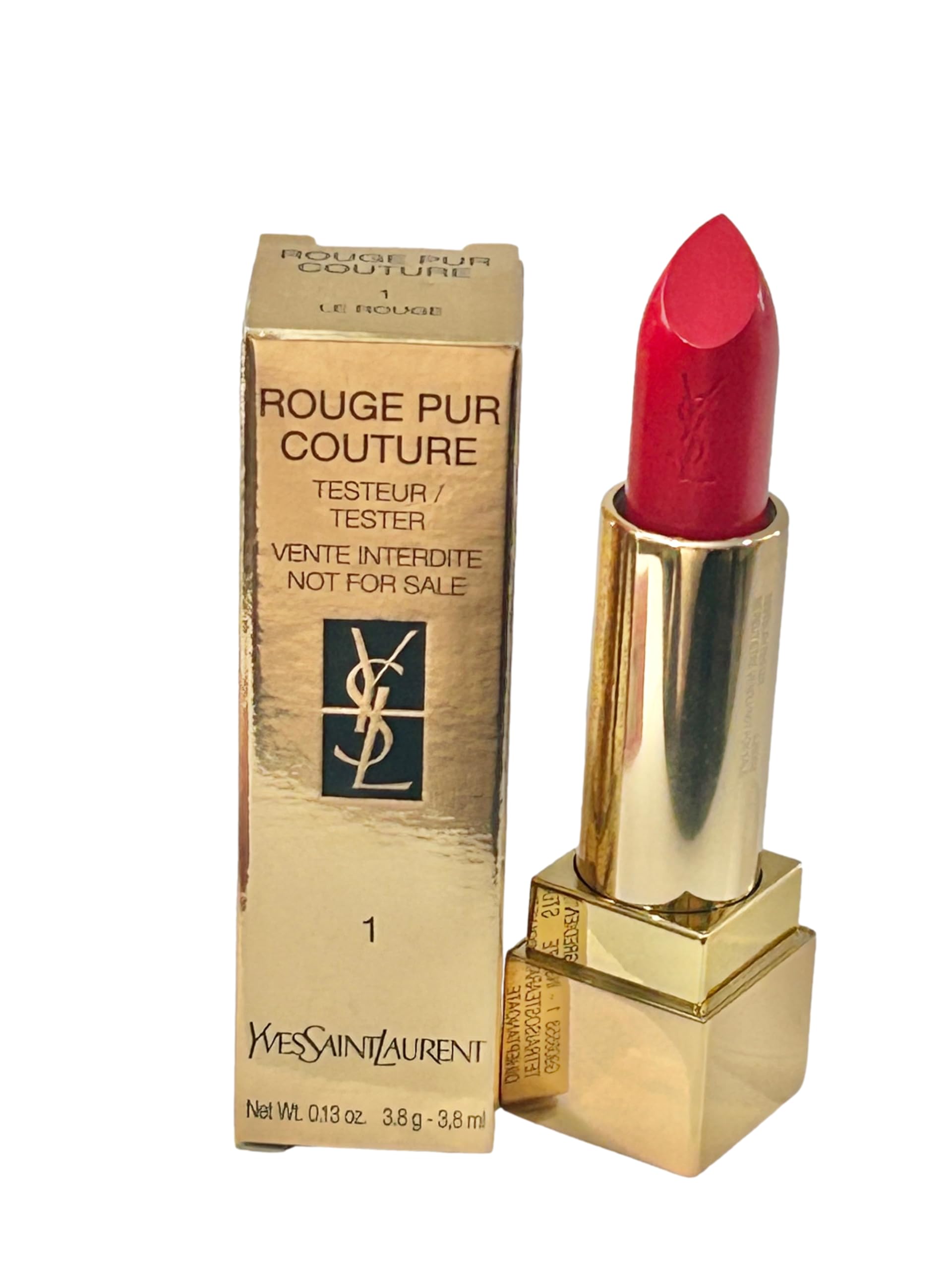 Ysl Rouge Pur Couture Le Rouge # 01 0.2 oz (Tester)