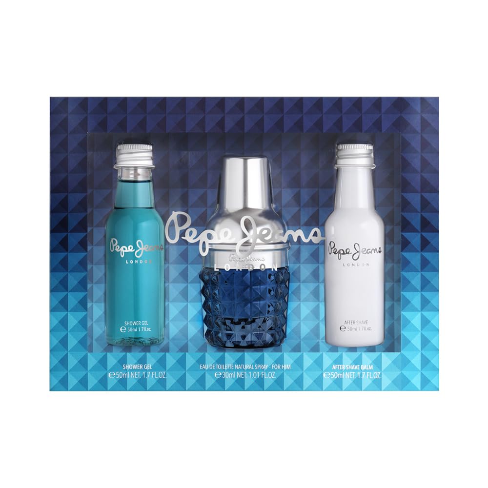 Pepe Jeans For Him 3pc + Shower Gel + A/s Balm Set