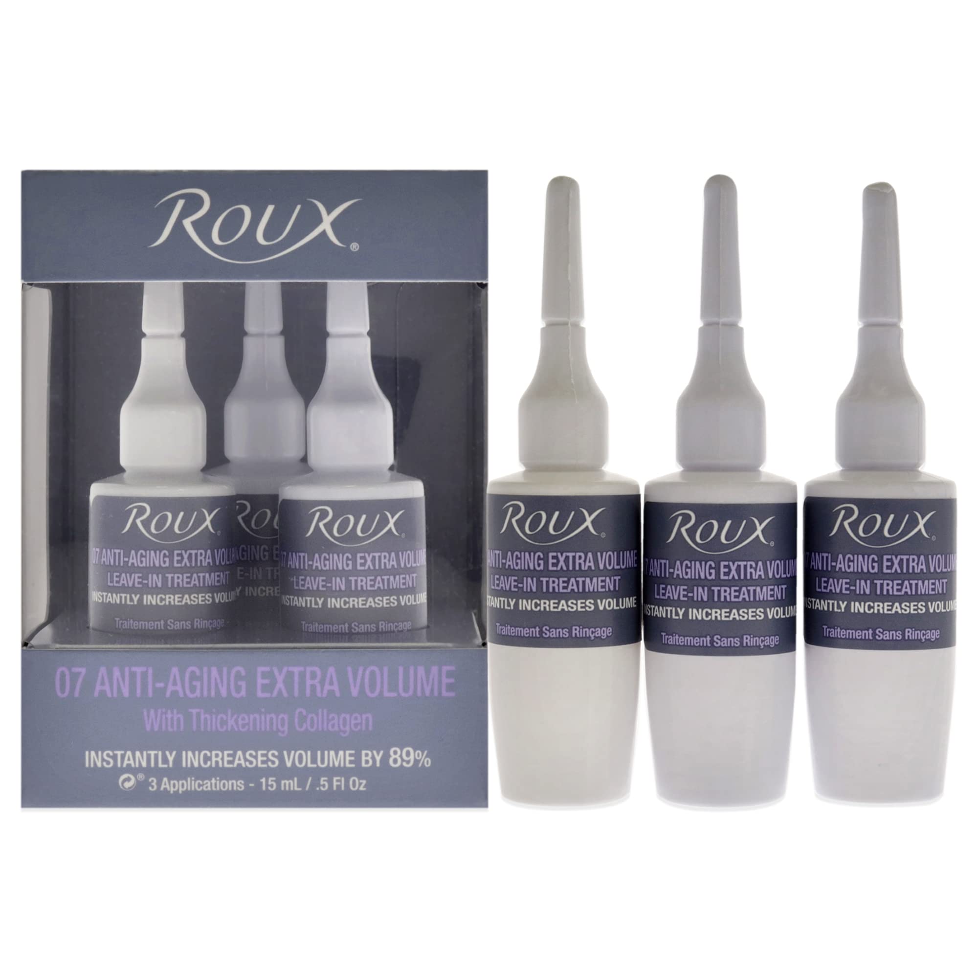 Roux Collagen Leave In Treatment Anti Aging Ampolletas 07 Anti Aging Extra