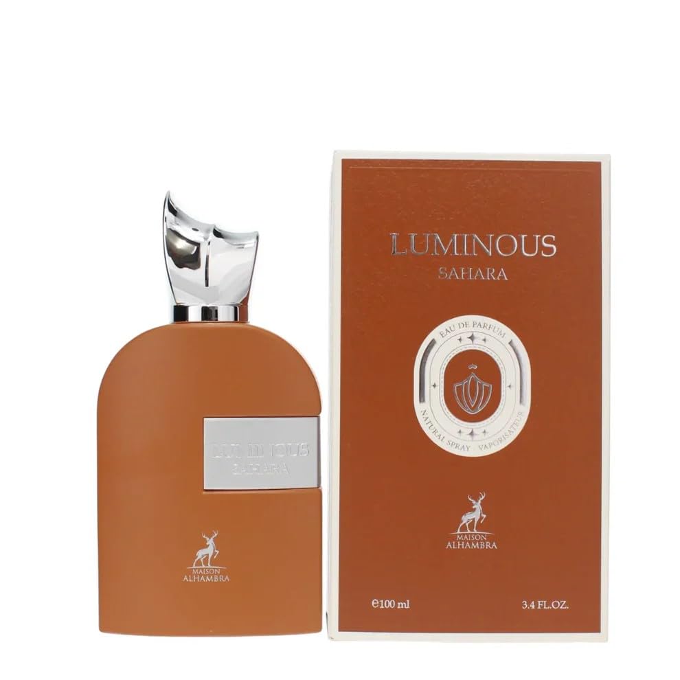 Maison Alhambra Luminoso Sahara Unisex Oriental Vanilla Almond Warm Spicy