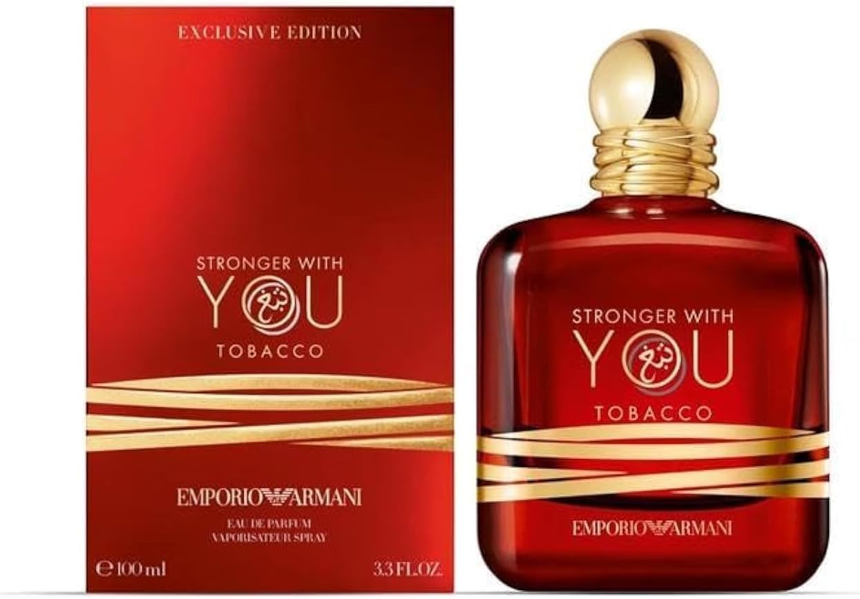 Armani Emporio Stronger With You Tobacco for Unisex Unisex EDP 3.4 oz