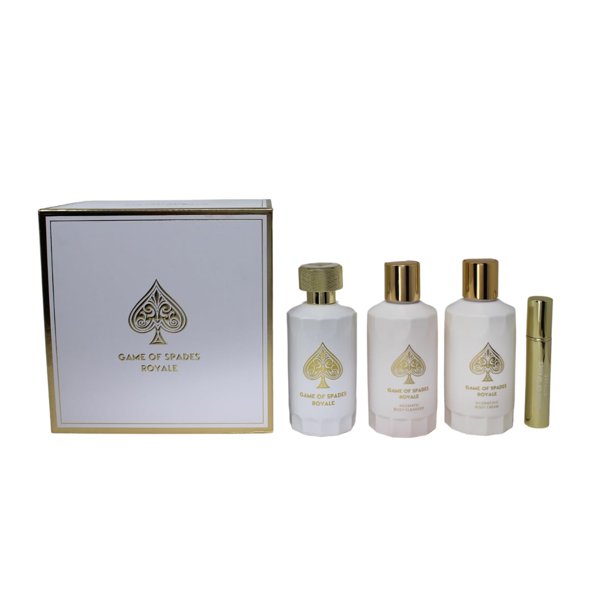 Jo Milano Game of Spade Royale 3.4 Parfum U +6.8 B/c +6.8 Sh/g+refillable
