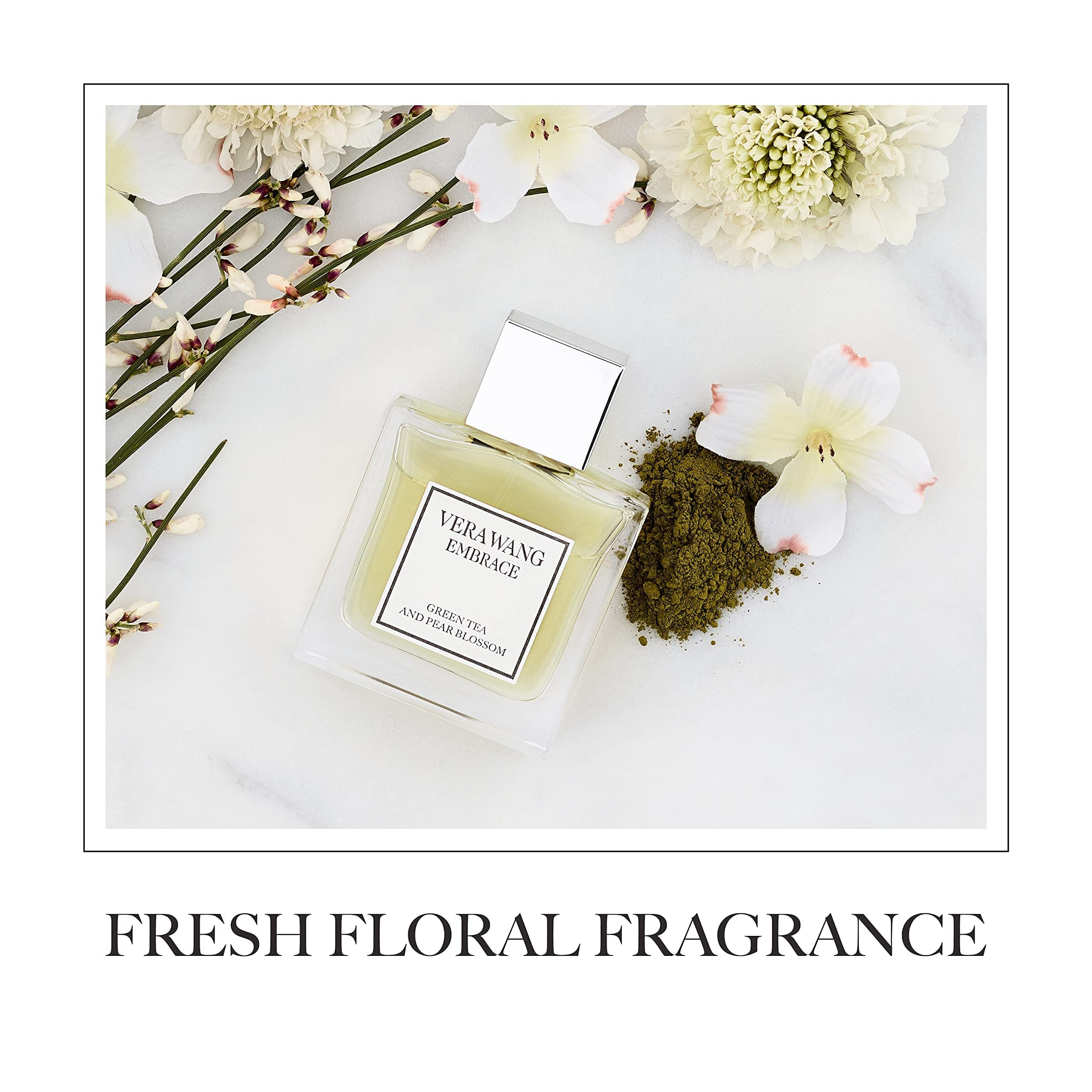 [Body Mist] Vera Wang Embrace Green Tea and Pear Blossom Fine Mist 8 Fl Oz