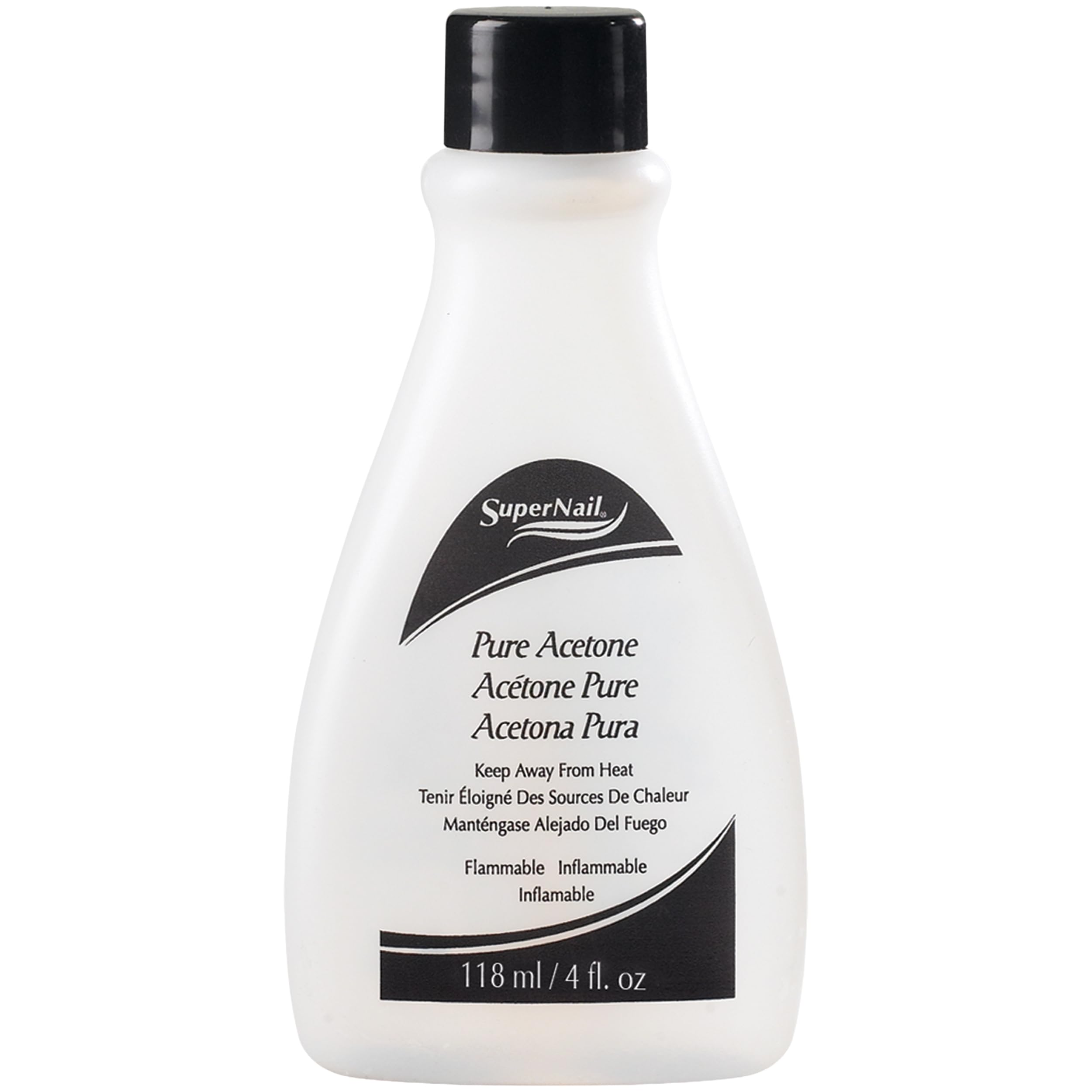 Supernail Pure Acetone Nail Polish Remover Fast Acting Gel Polish Remover for