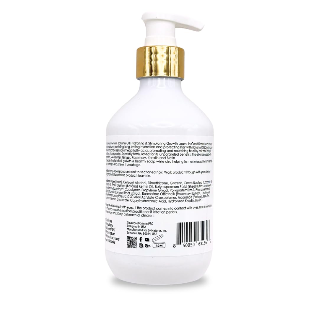 By Natures Batana Oil Hydrating Stimulating Growth Leave In Conditioner 12 - Thumbnail 2