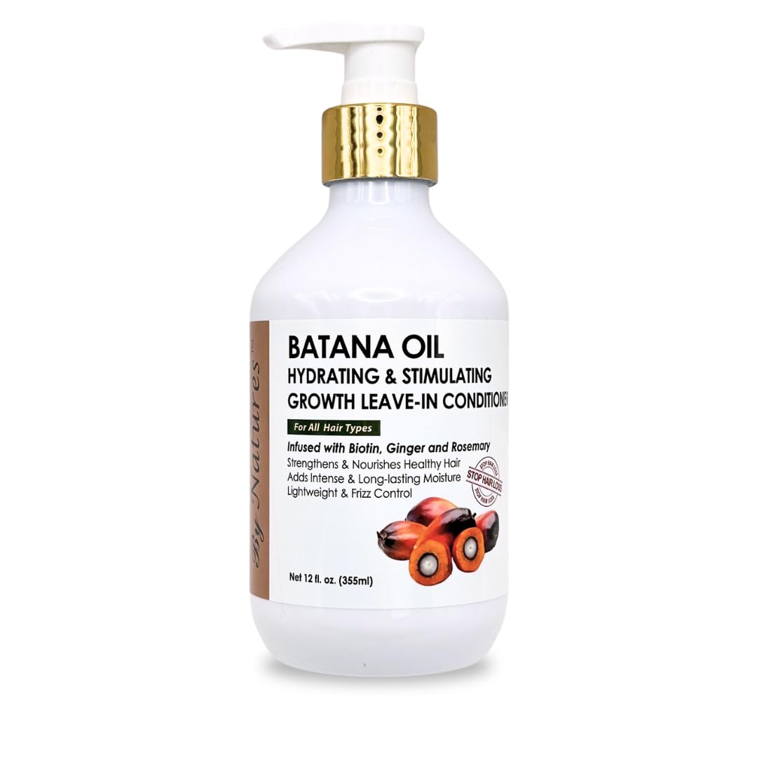 By Natures Batana Oil Hydrating Stimulating Growth Leave In Conditioner 12