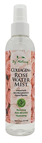 By Natures Collagen+ Rose Water Mist 6 Fl Oz - Thumbnail 2