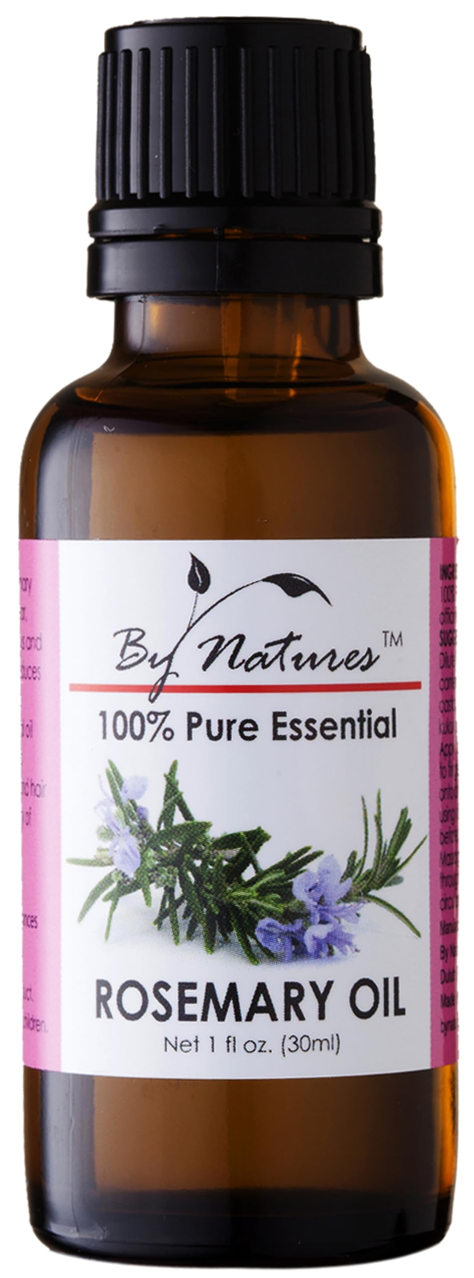 By Natures 100% Pure Essential Rosemary Oil 1.0 Fl Oz