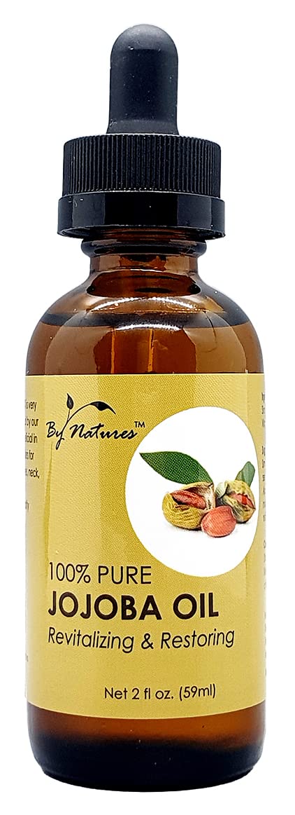 By Natures 100% Pure Jojoba Oil 2 Fl Oz