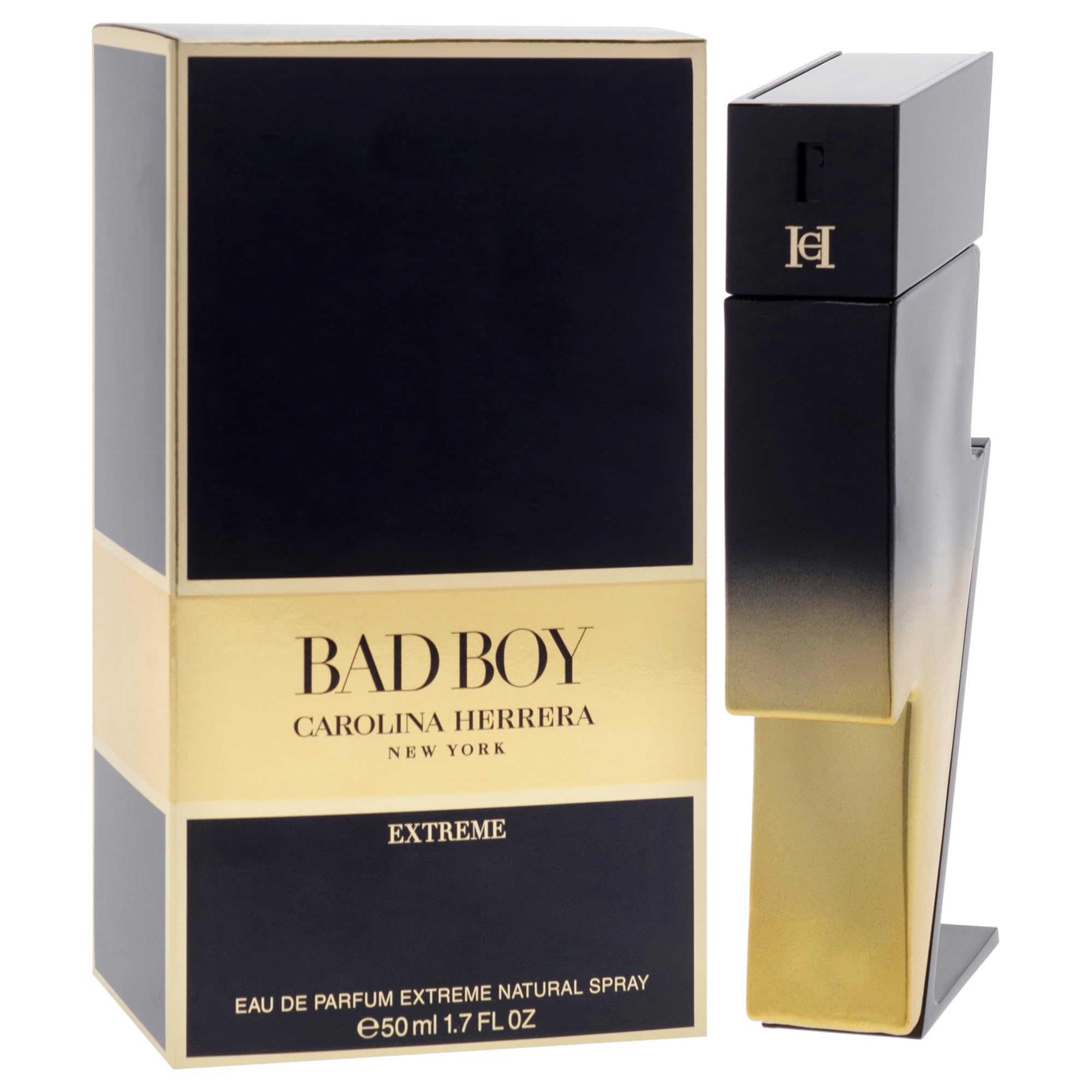 Bad Boy Extreme By Carolina Herrera For Men EDP 1.7 oz - Thumbnail 3