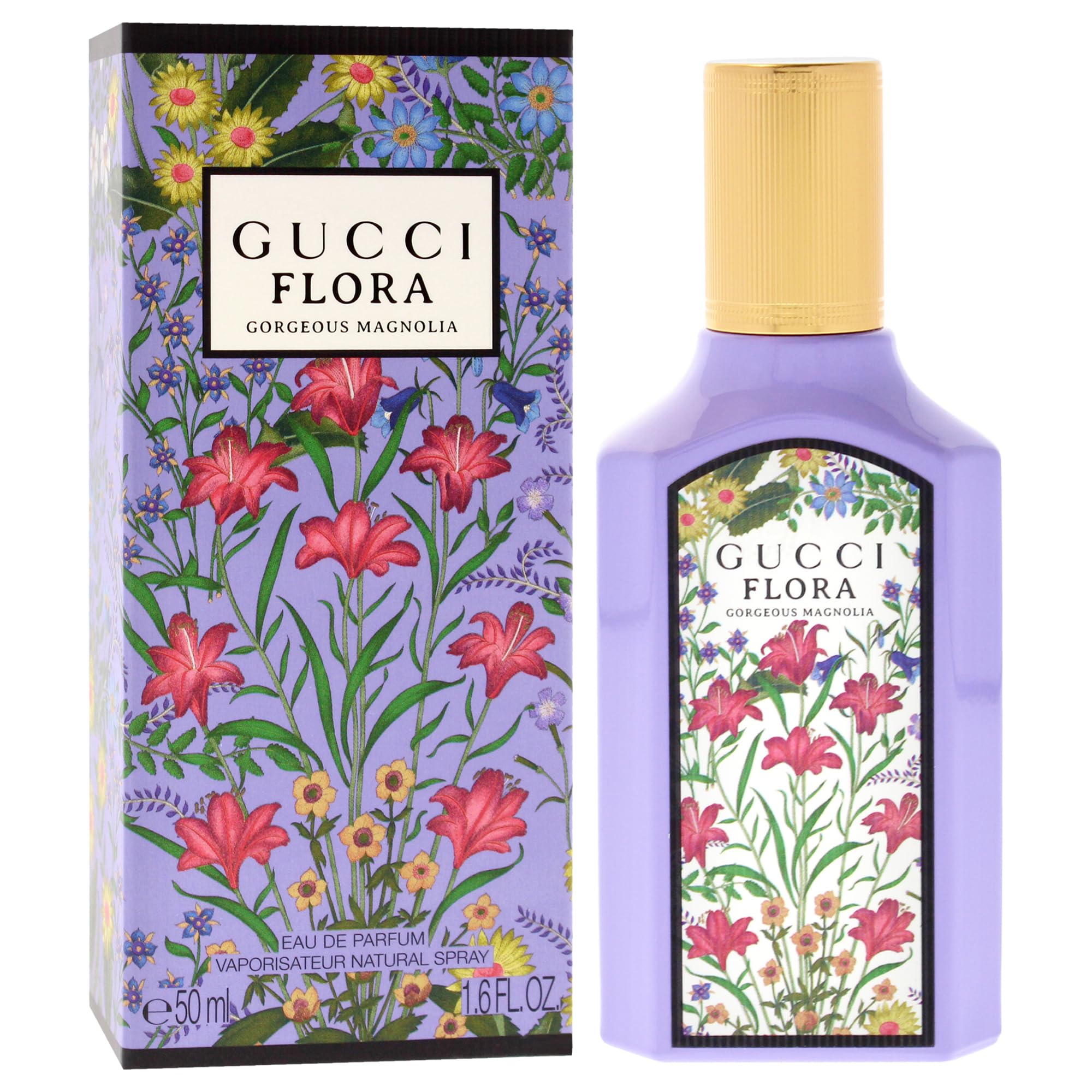 Gucci Flora Gorgeous Magnolia For Women EDP 1.6 oz - Thumbnail 3