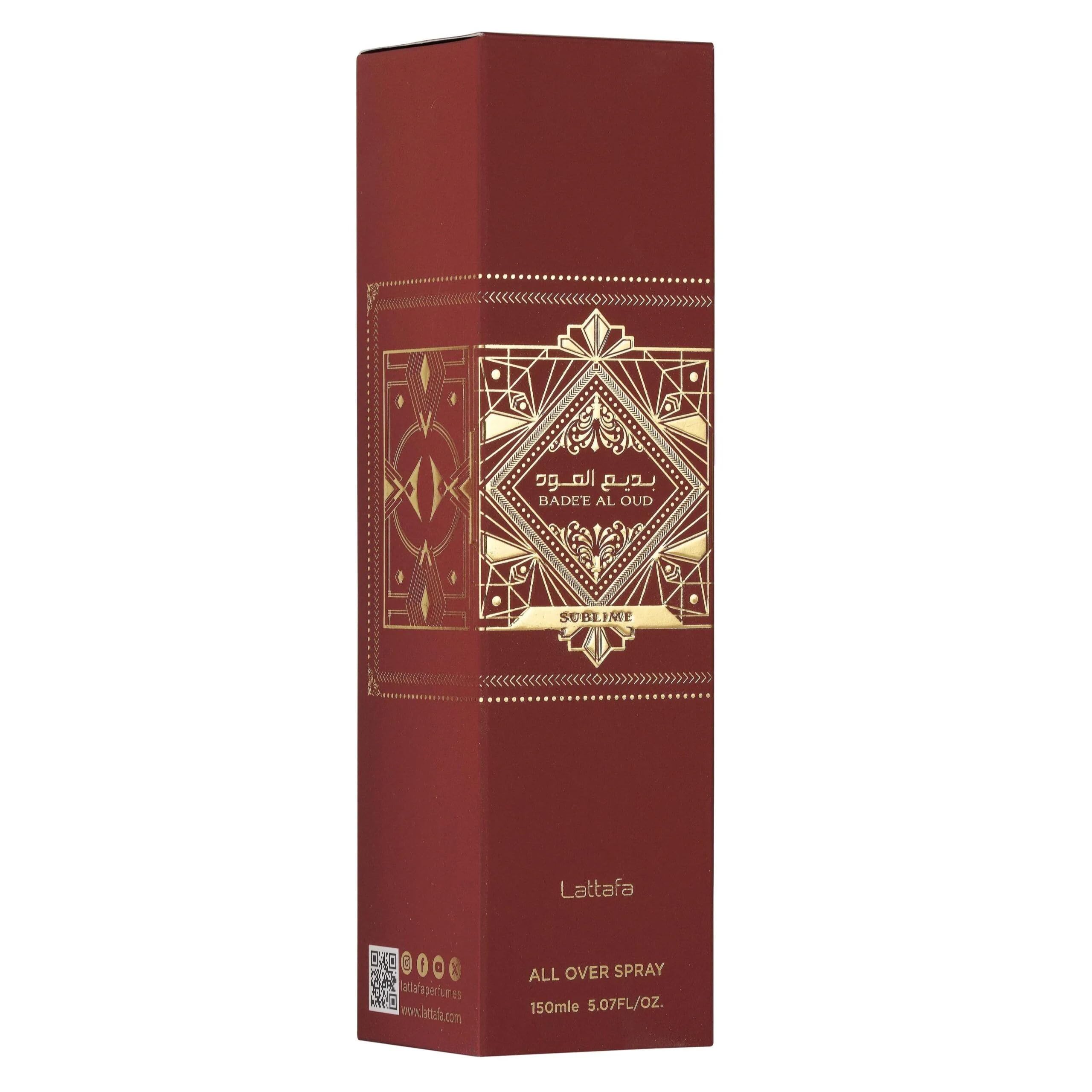 Lattafa Bade'e Al Oud Sublime Fruity Floral Ambery Oud All Over Long Lasting - Thumbnail 3