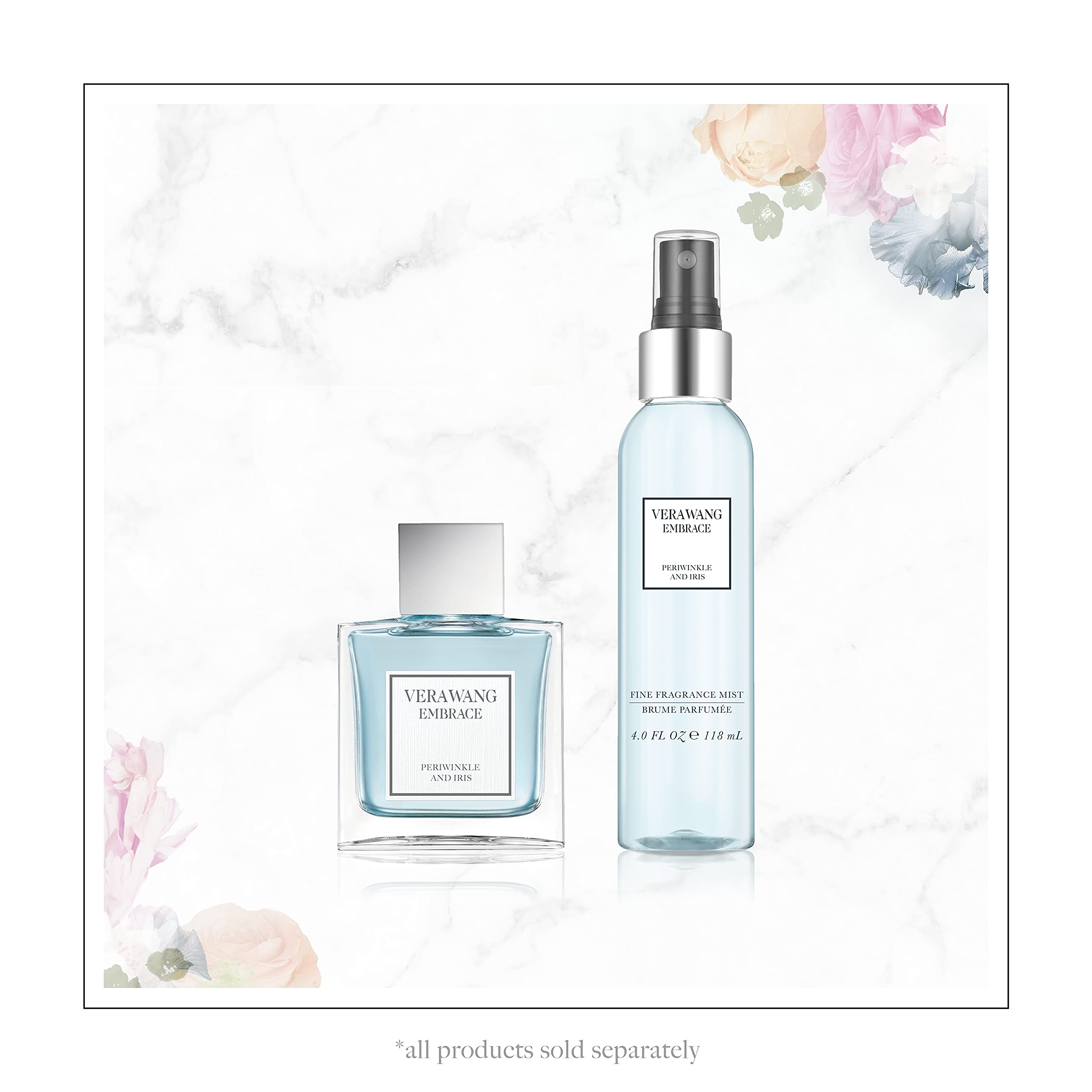 [Body Mist] Vera Wang Embrace Periwinkle and Iris Body Mist 8.4 Fl Oz Notes of Bergamot