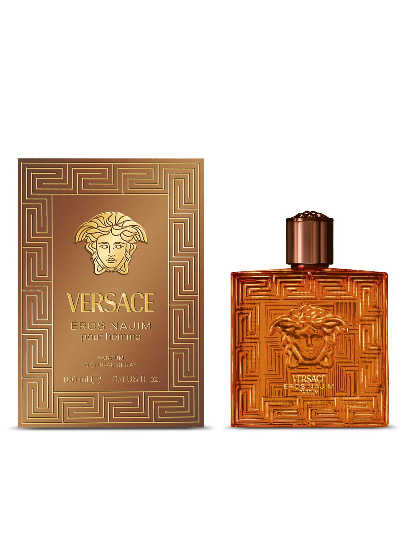 Versace Eros Najim Parfum For Men 3.4 oz - Thumbnail 2