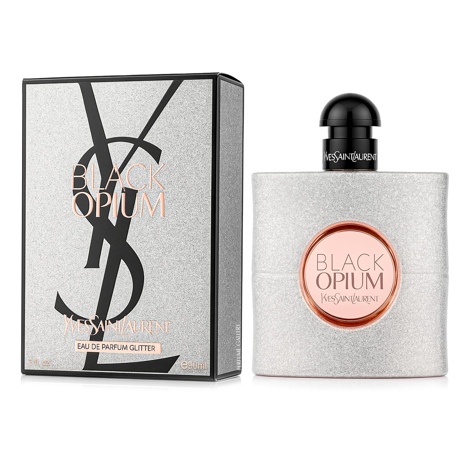 Black Opium Glitter By Yves Saint Laurent For Women EDP 3 oz
