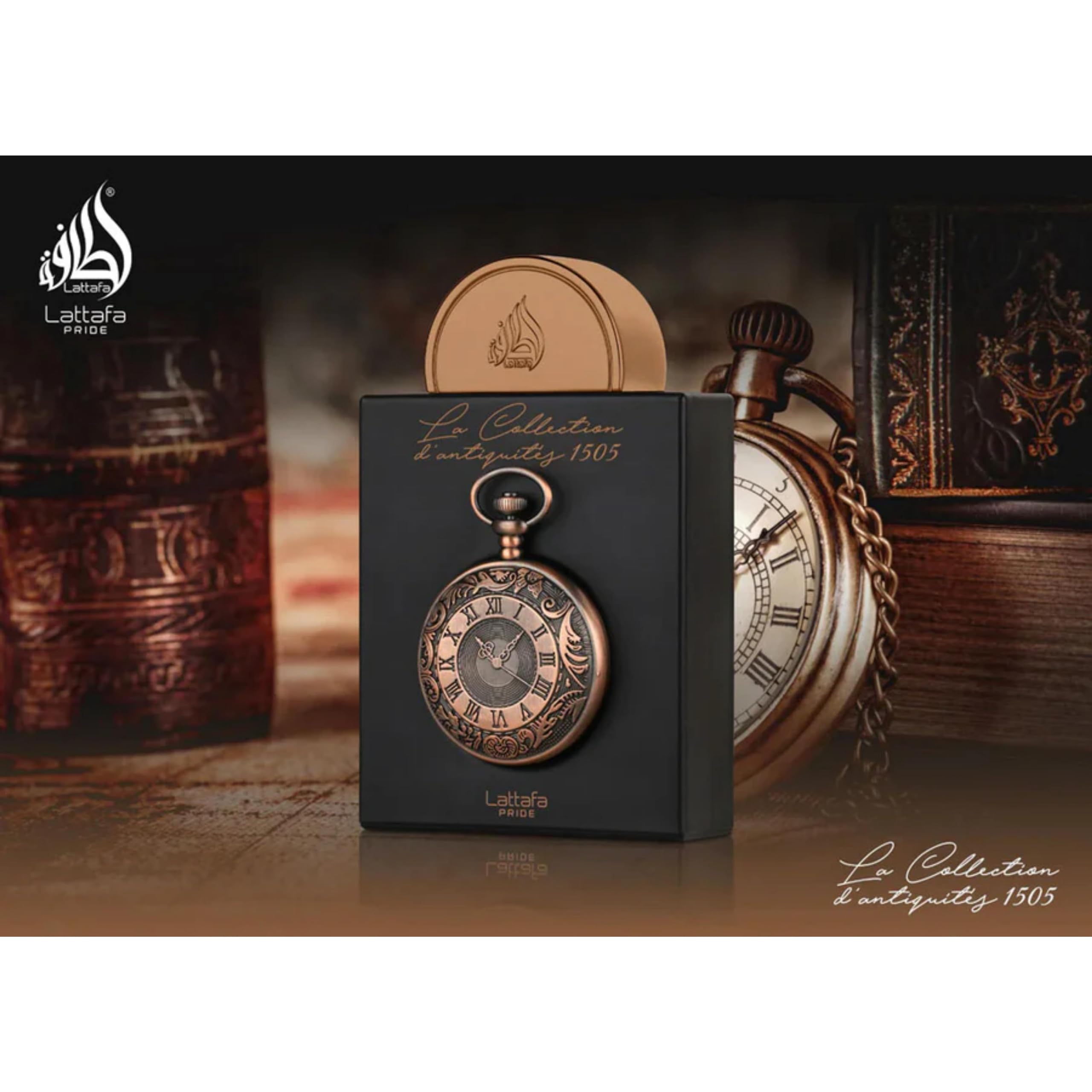 Lattafa la Collection D'antiquities Watch 3.4 U United Arab Emir. 6pcs Bybox EDP - Thumbnail 2