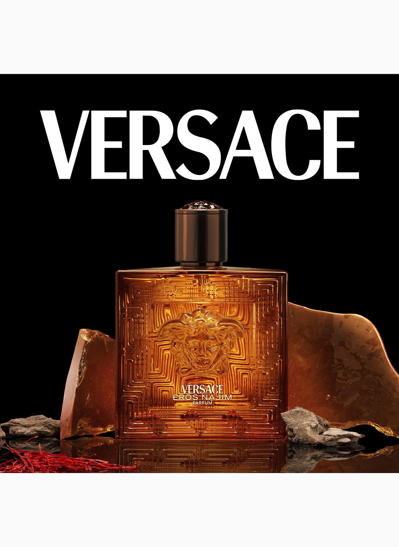 Versace Eros Najim Parfum For Men 3.4 oz - Thumbnail 3