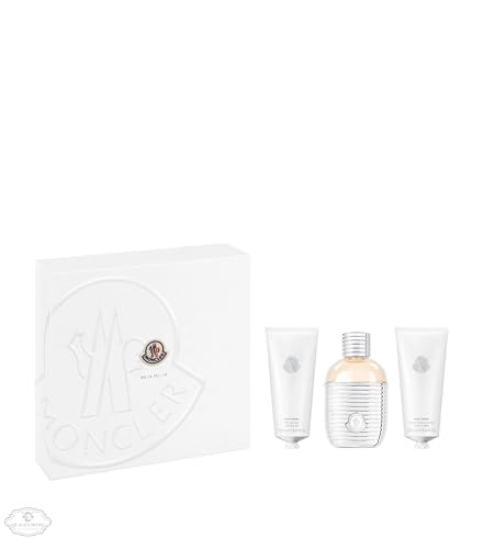 [Set] Moncler 3.4 L +3.4 B/cream +3.4 Body Lotion Italy 3pcs Bybox EDP - Thumbnail 2