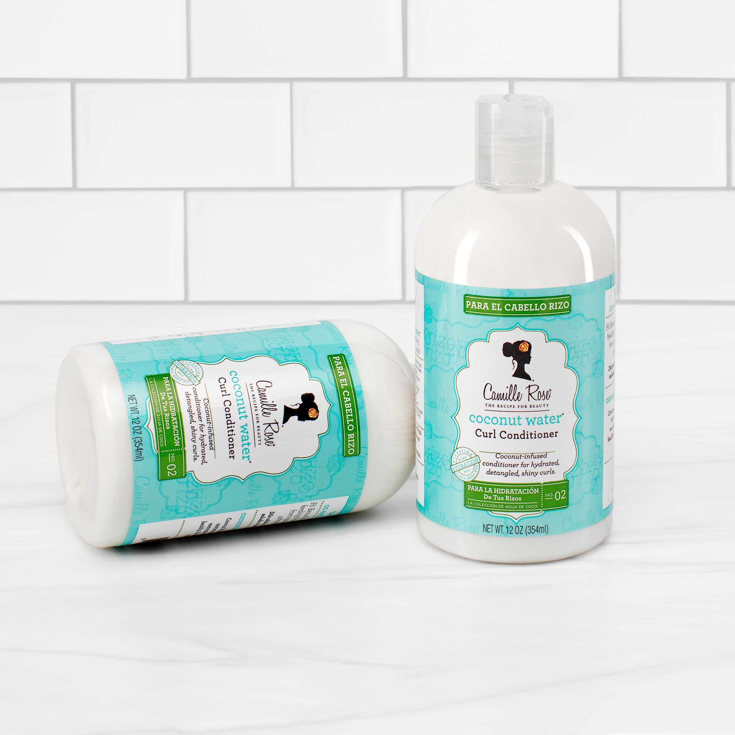 Camille Rose Coconut Water Curl Conditioner Hydrating Conditioner for Curly - Thumbnail 2