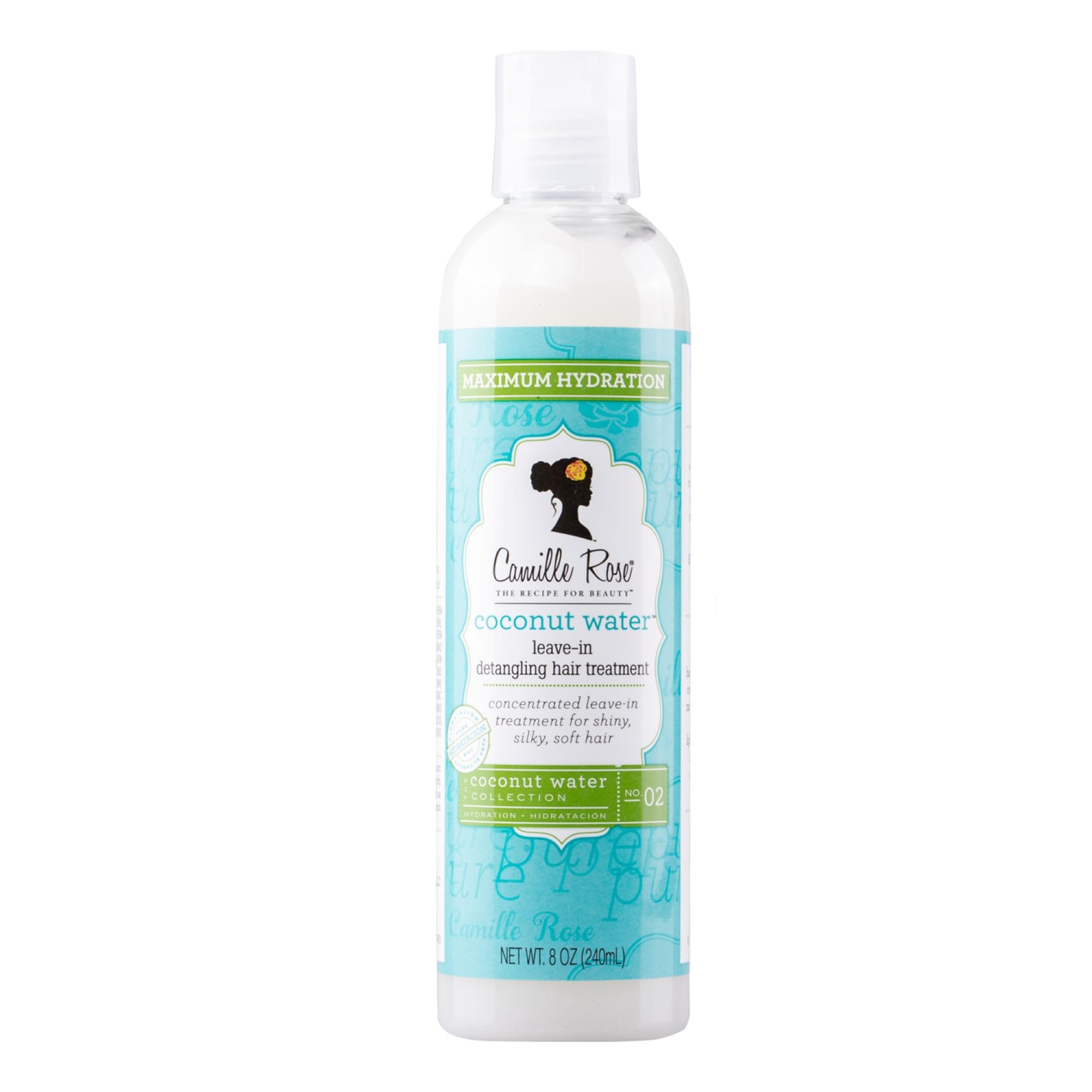 Camille Rose Leave In Conditioner Coconut Water Lightweight Deep Conditioning
