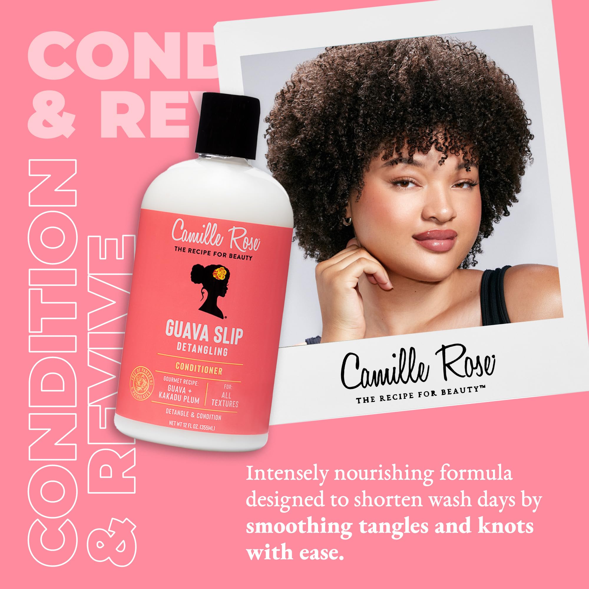 Camille Rose Guava Slip Detangling Conditioner With Guava Kakadu Plum and - Thumbnail 2