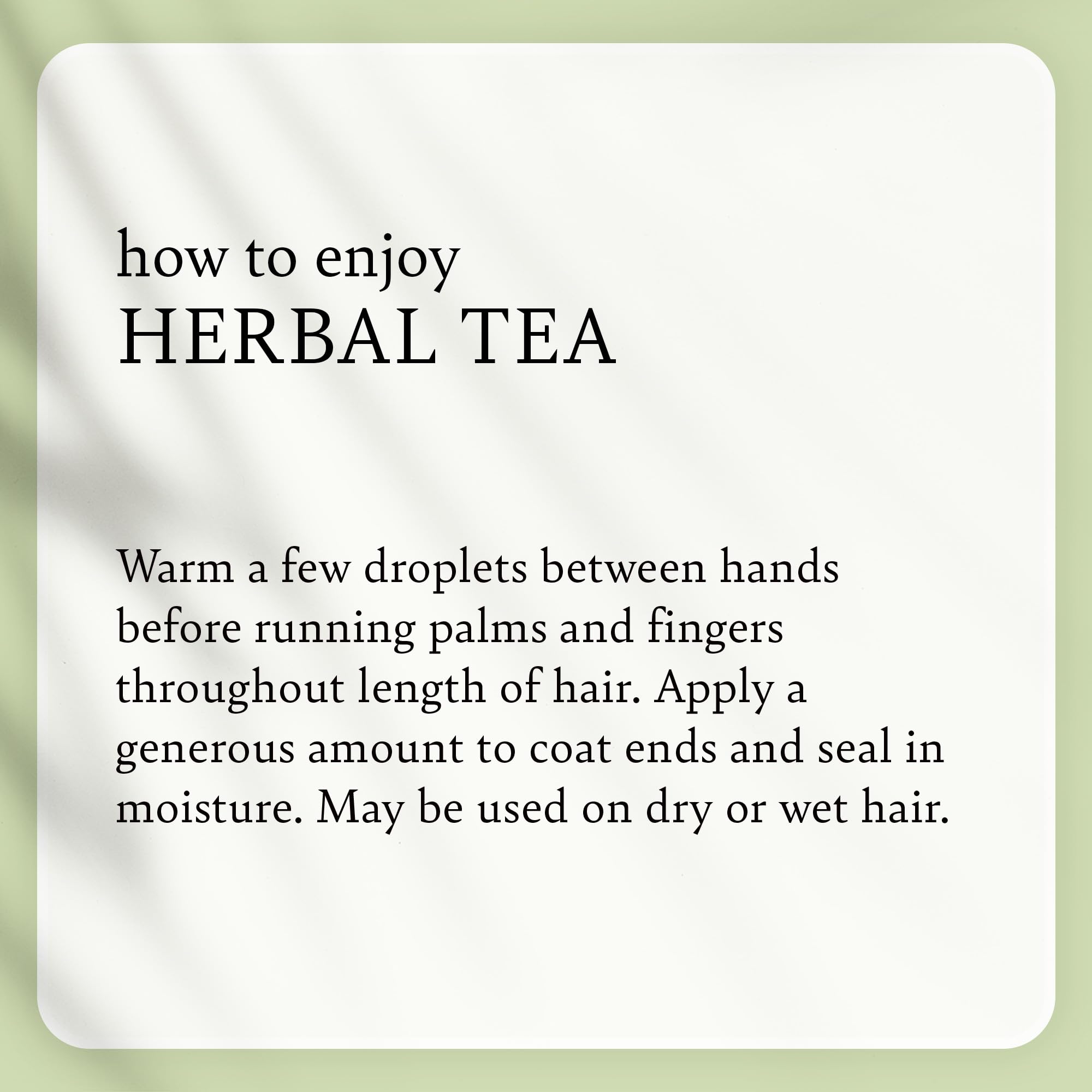 Camille Rose Herbal Tea Leave In Hair Oil With Jojoba and Lavender To Seal - Thumbnail 3