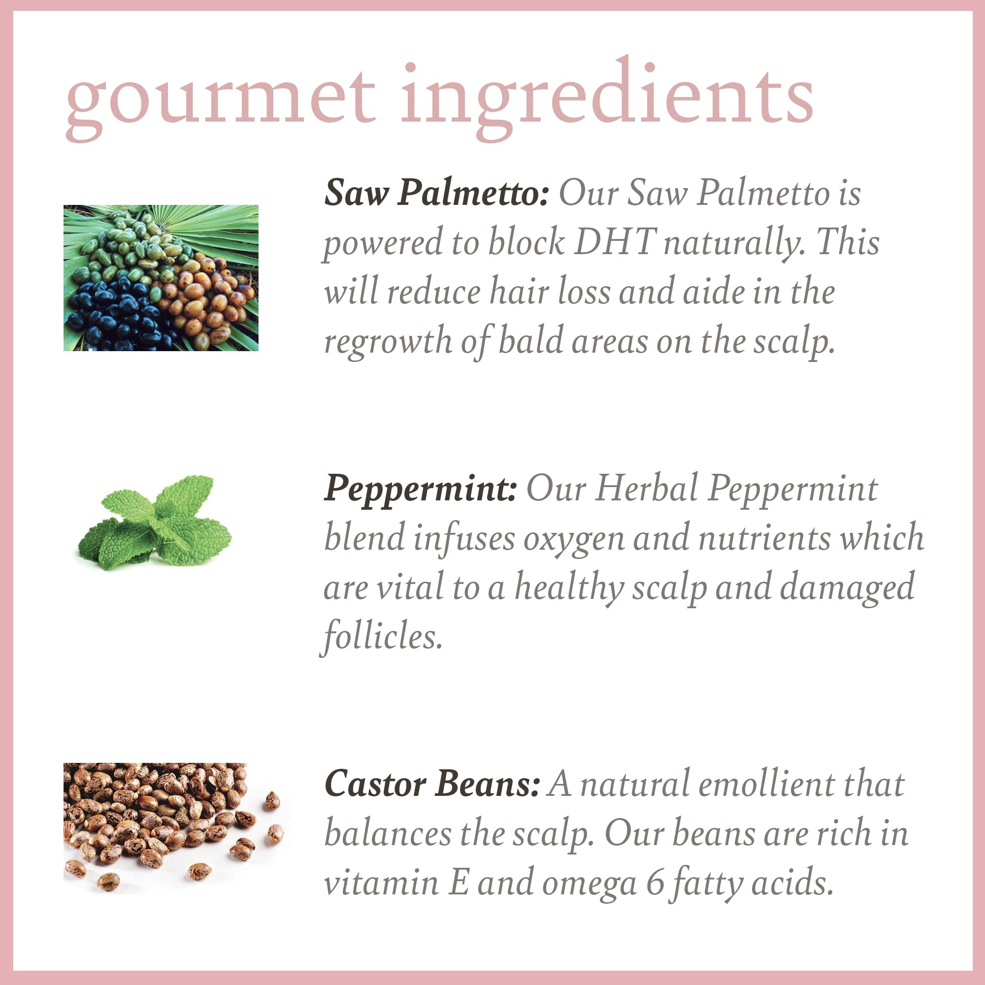 Camille Rose Rejuva Grow Back Drops With Castor Oil Peppermint Oil and Saw - Thumbnail 3