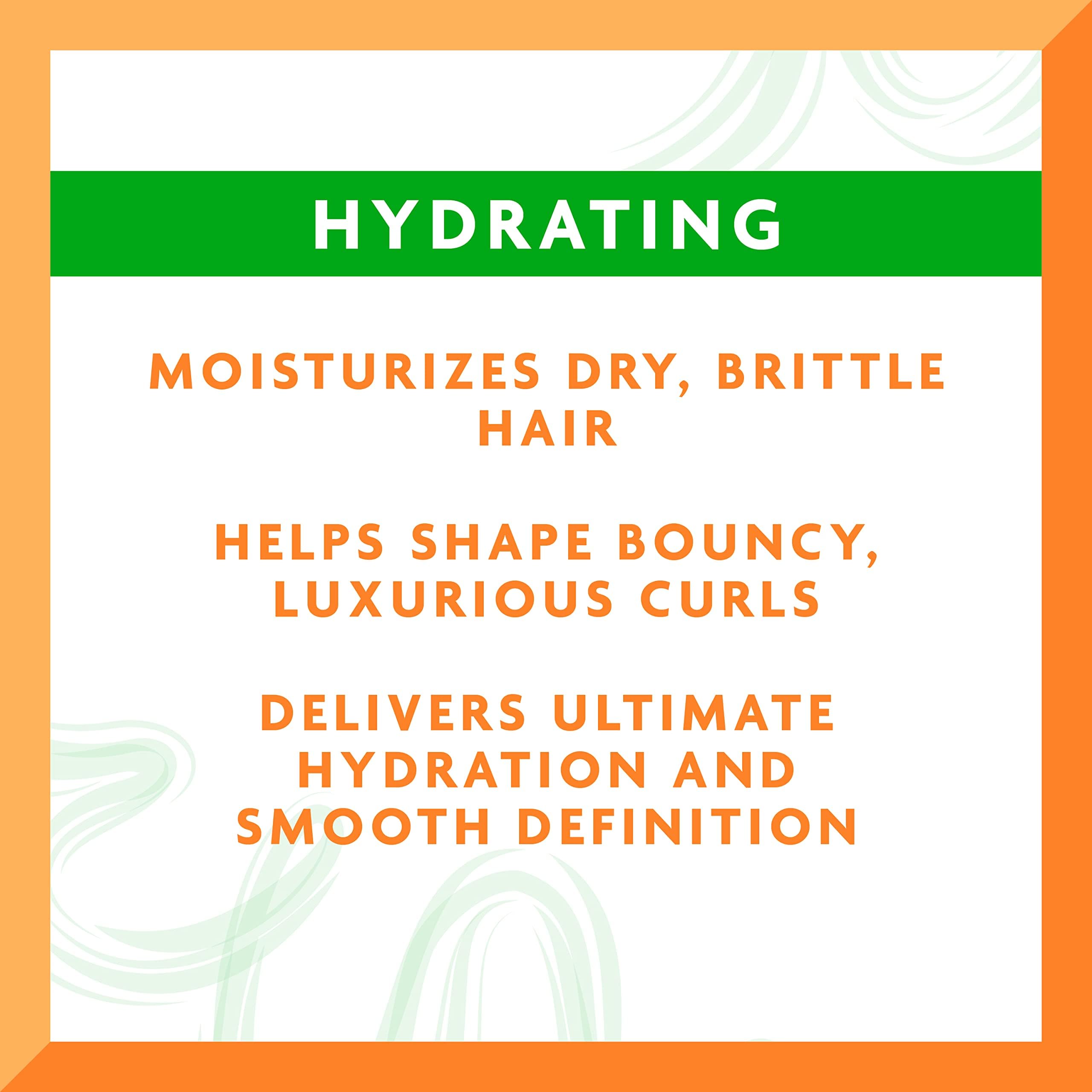 Cantu Avocado Silicone Free Hydrating Curling Hair Styling Cream With Shea