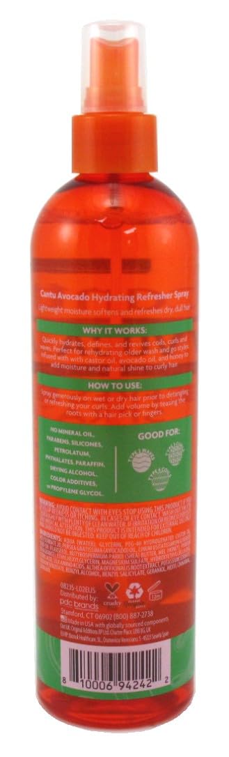 Cantu Avocado Refresher Hydrating 354 ml (12 oz) - Thumbnail 2