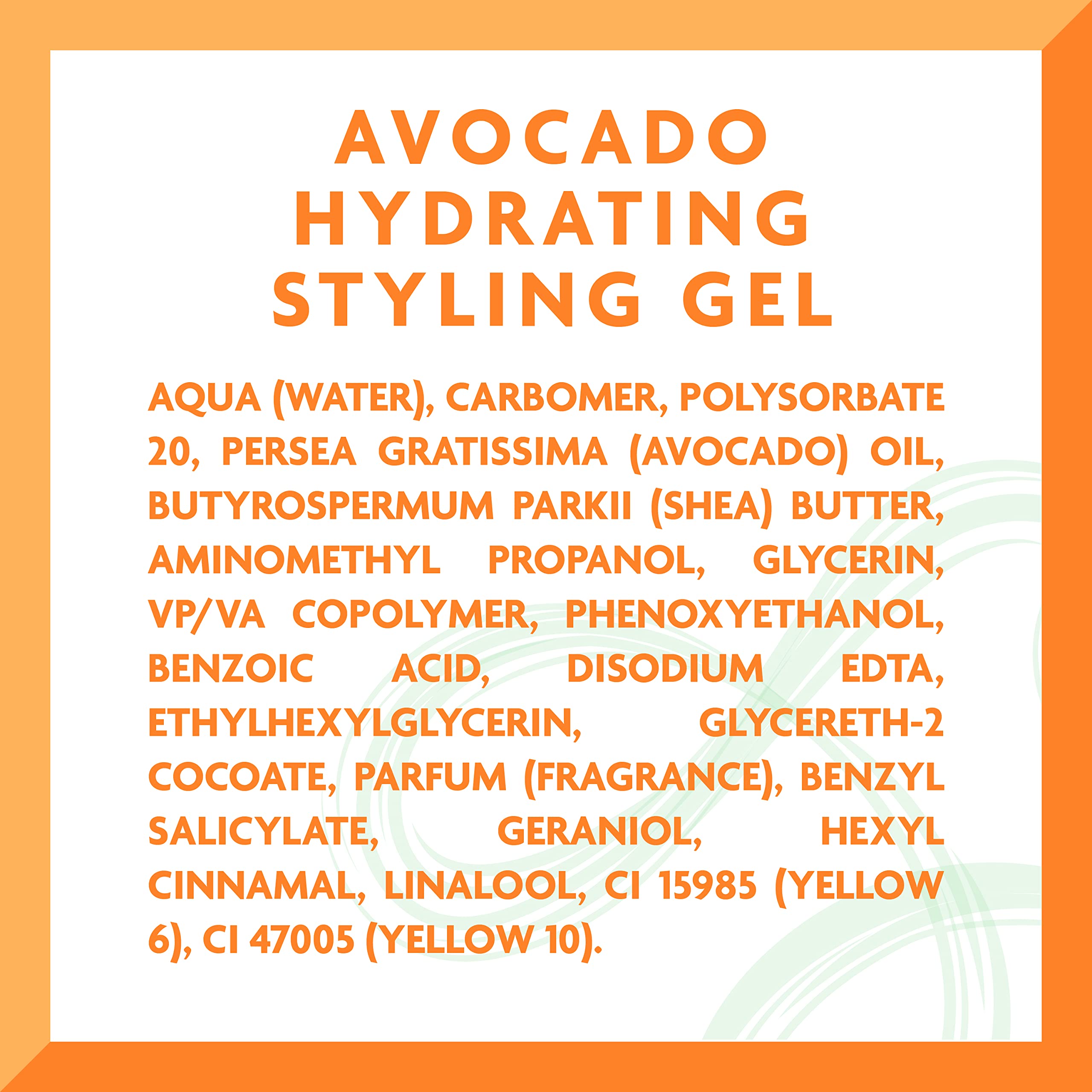 Cantu Avocado Paraben Free Hydrating Styling Gel 18.5 oz - Thumbnail 2