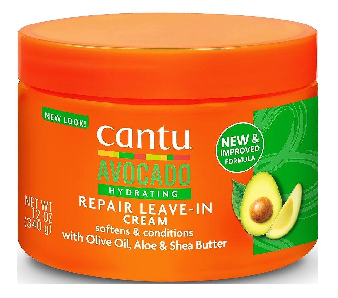 Cantu Avocado Leave In Repair Jar 12 oz - Thumbnail 2