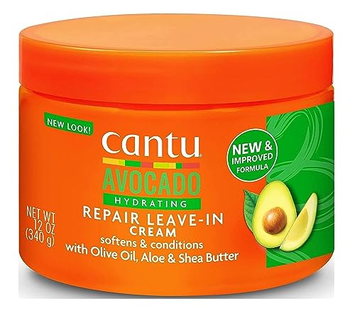 Cantu Avocado Leave In Repair Jar 12 oz - Thumbnail 3