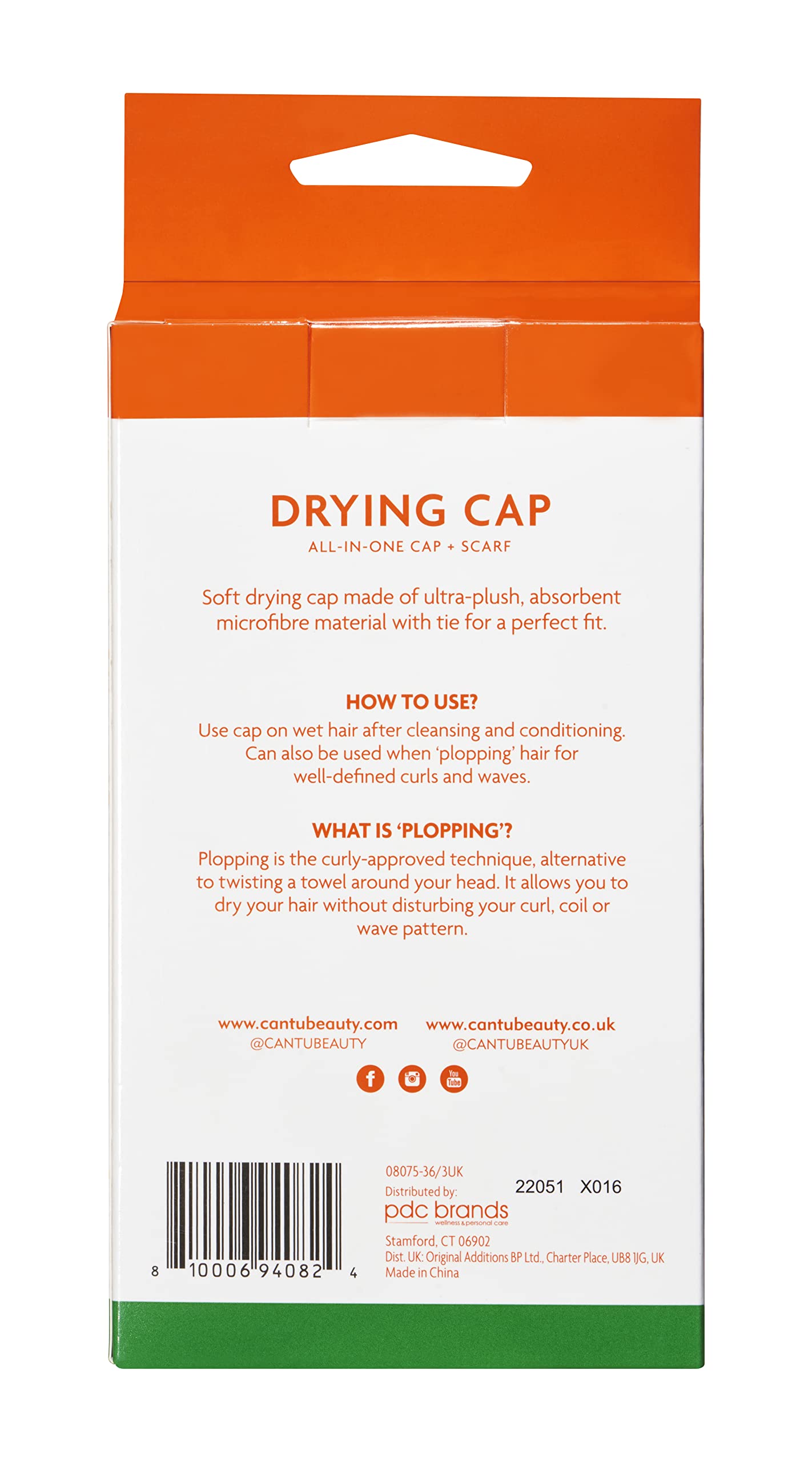 Cantu Microfiber Drying Cap