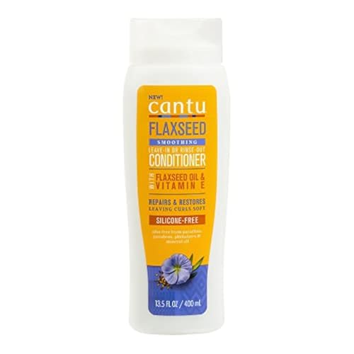 Cantu Flaxseed Conditioner Leave In or Rinse Out 13.5 oz - Thumbnail 3