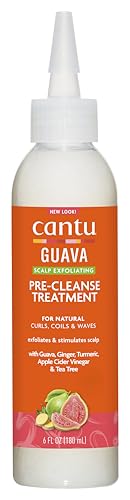 Cantu Guava Ginger Scalp Exfoliating Pre Poo Treatment 6 Fl Oz 180 ml - Thumbnail 2