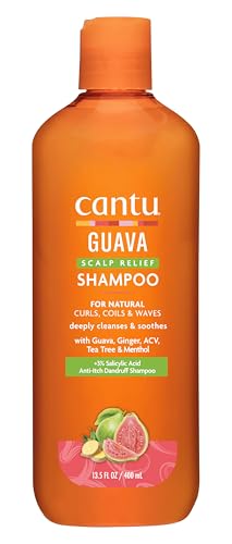 Cantu Guava Shampoo Scalp Relief 400 ml (13.5 oz) - Thumbnail 2
