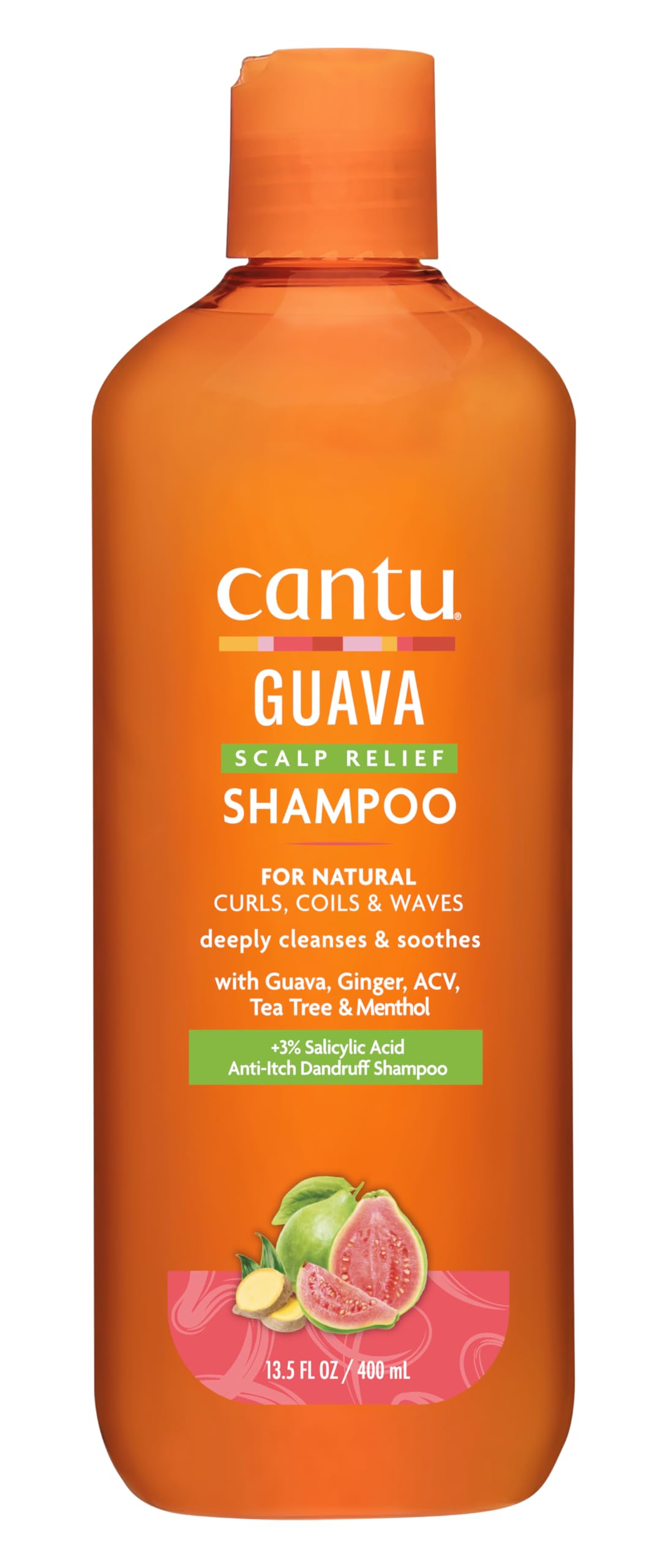 Cantu Guava Shampoo Scalp Relief 400 ml (13.5 oz)