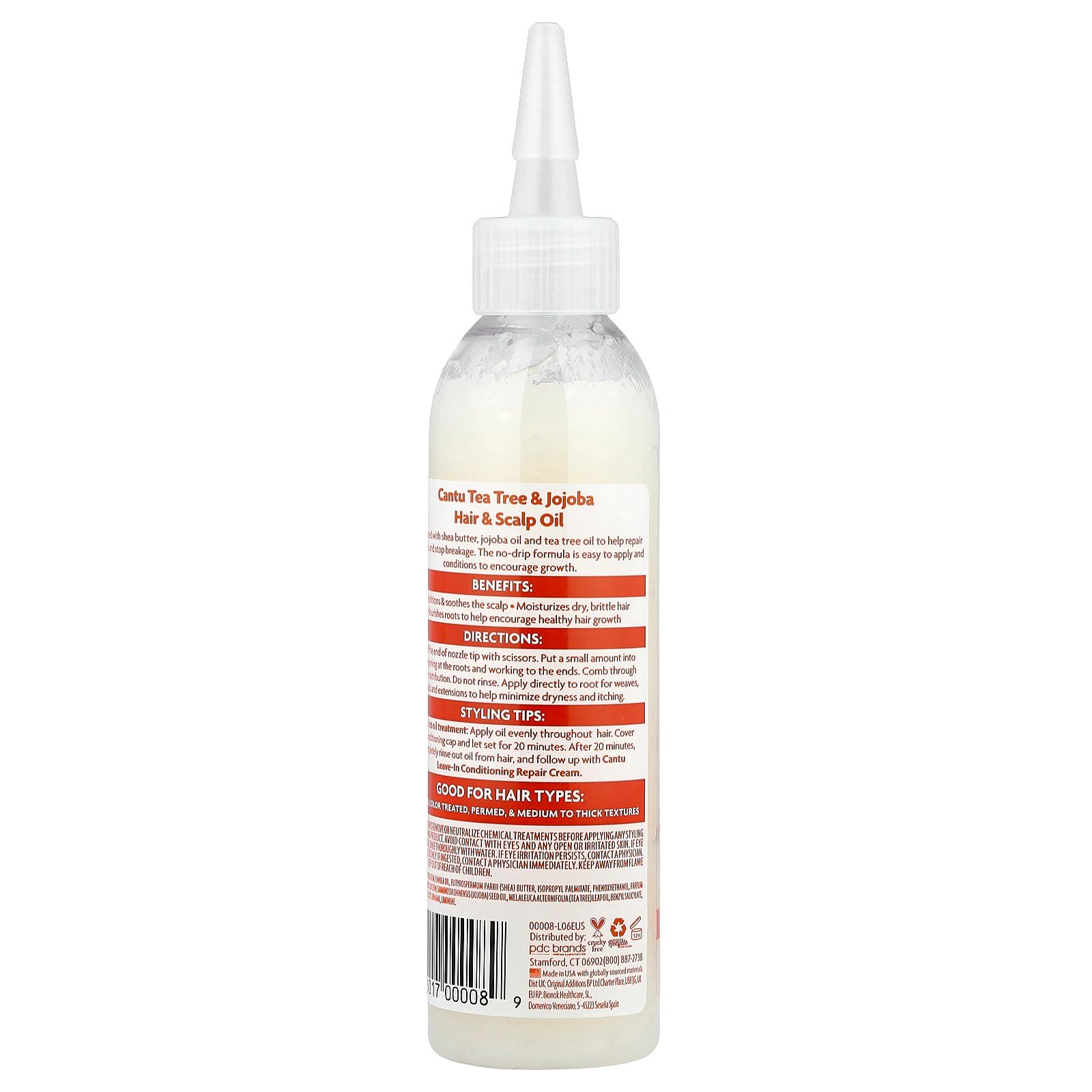 Cantu Shea Butter No Drip Hair Scalp Oil 6 oz - Thumbnail 3