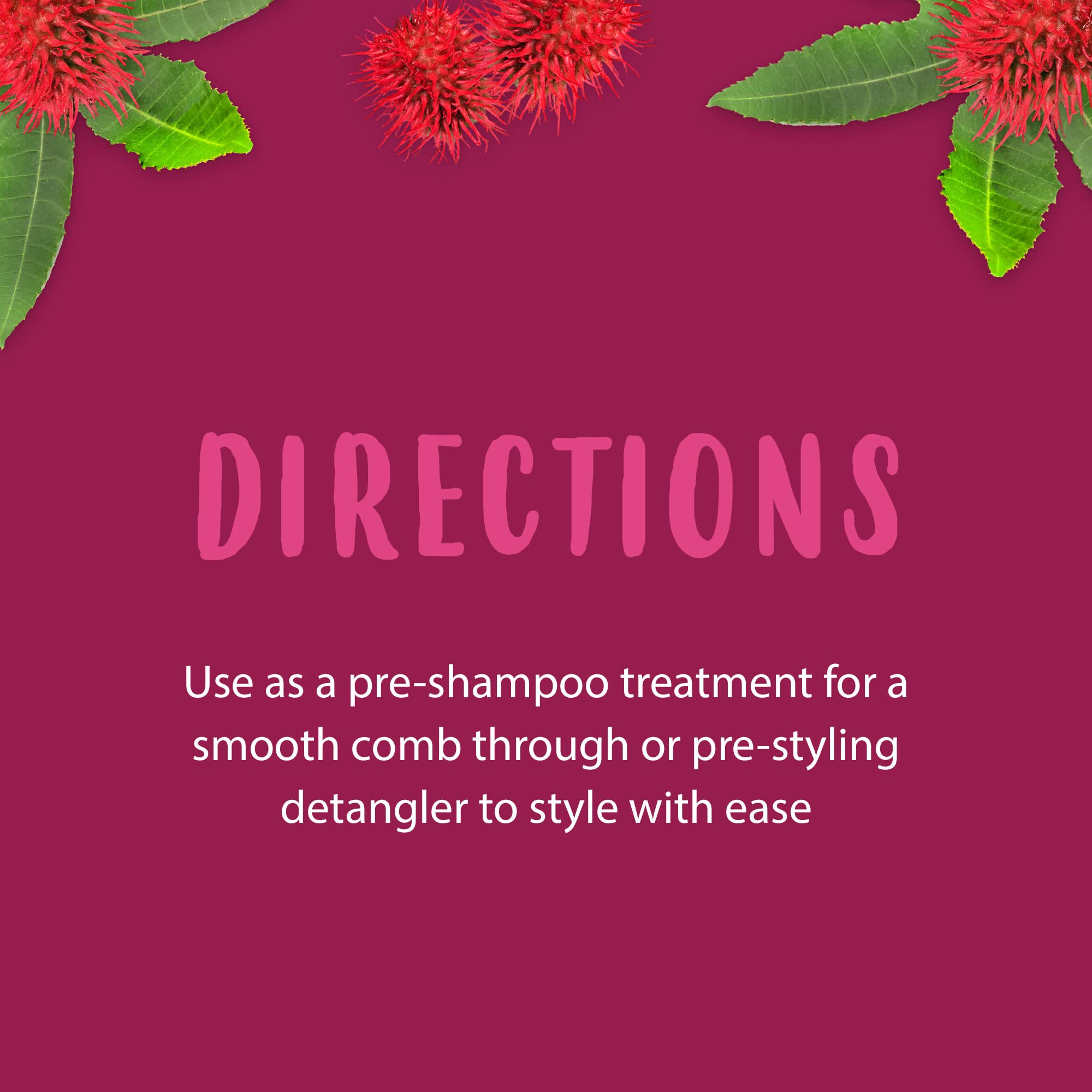 Cantu Jamaican Black Castrol Oil Detangling Primer With Cocoa Butter 6 oz - Thumbnail 3